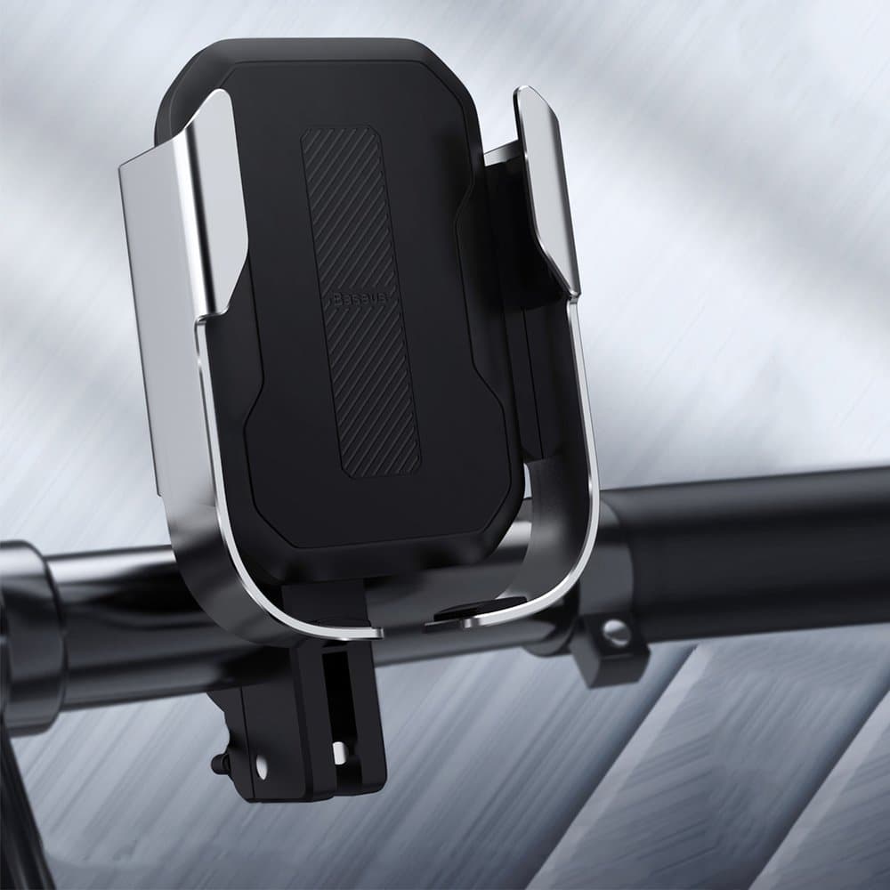 Baseus bicycle phone holder for the handlebar mirror black (SUKJA-01) 8