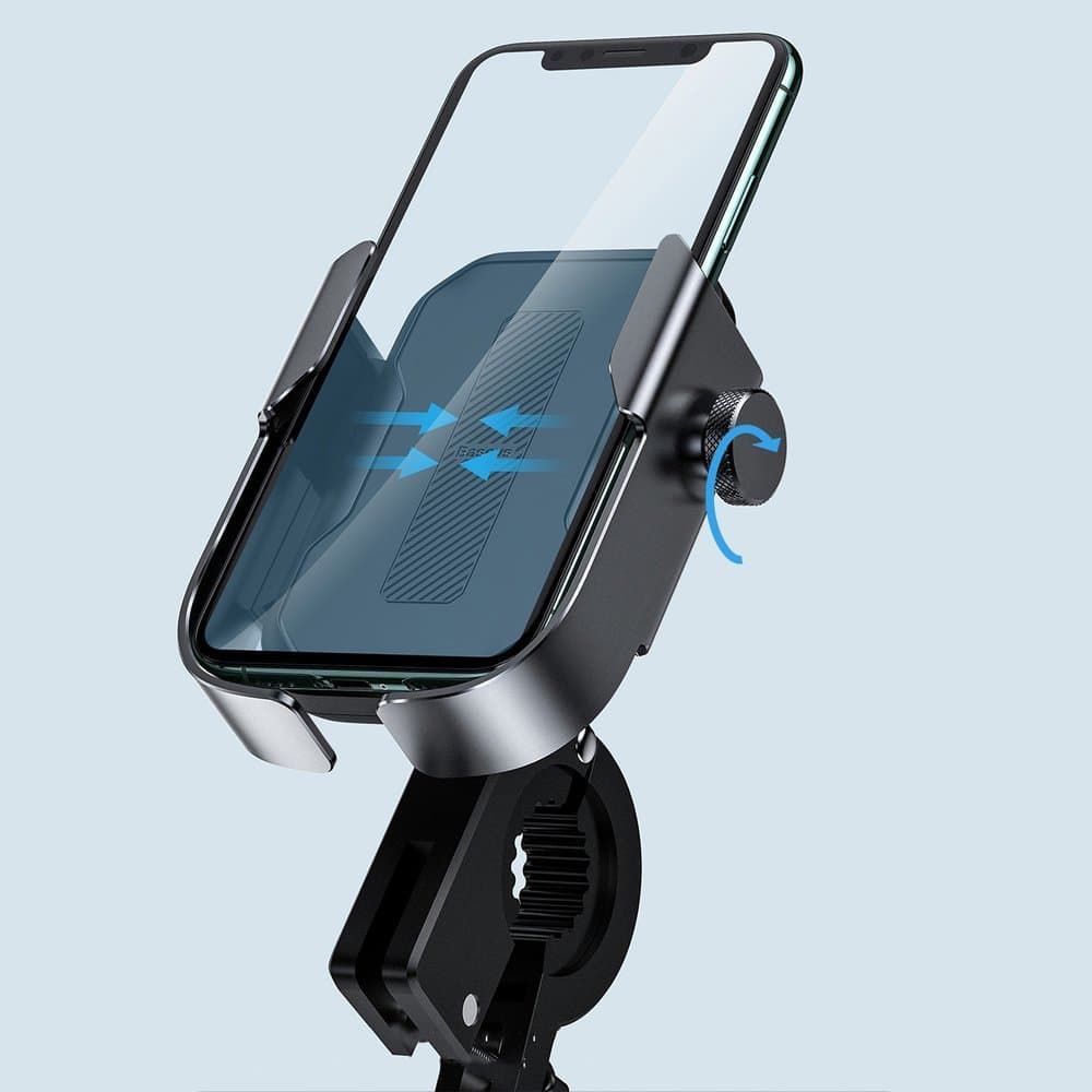 Baseus bicycle phone holder for the handlebar mirror black (SUKJA-01) 9