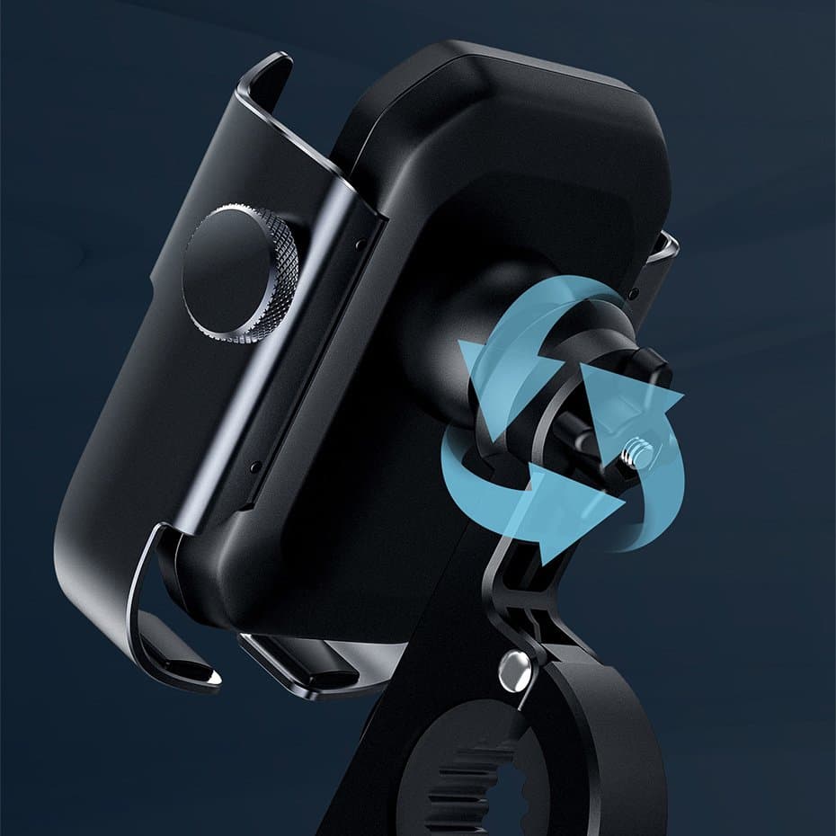 Baseus bicycle phone holder for the handlebar mirror black (SUKJA-01) 14