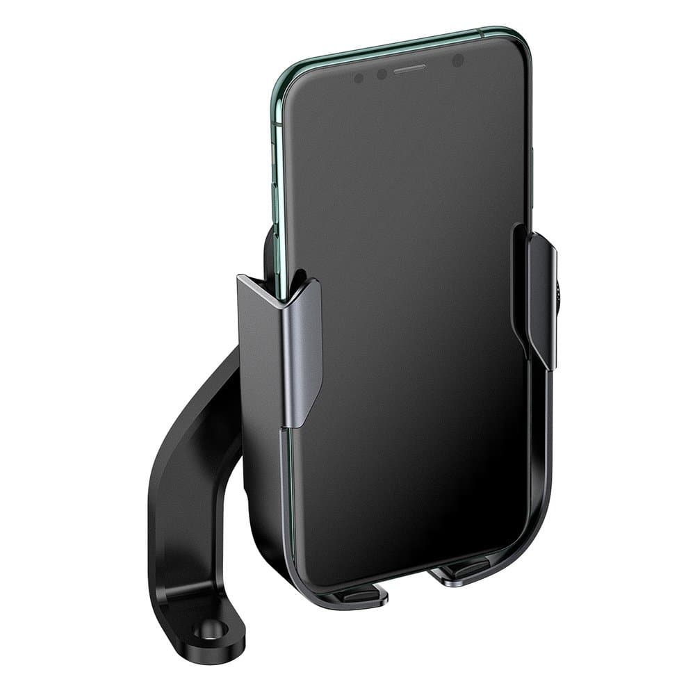 Baseus bicycle phone holder for the handlebar mirror black (SUKJA-01) 3