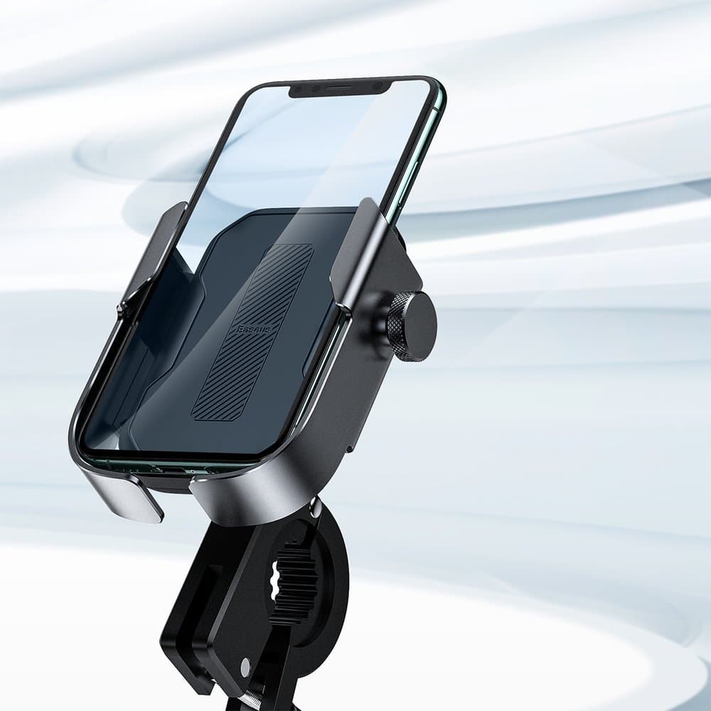 Baseus bicycle phone holder for the handlebar mirror black (SUKJA-01) 6