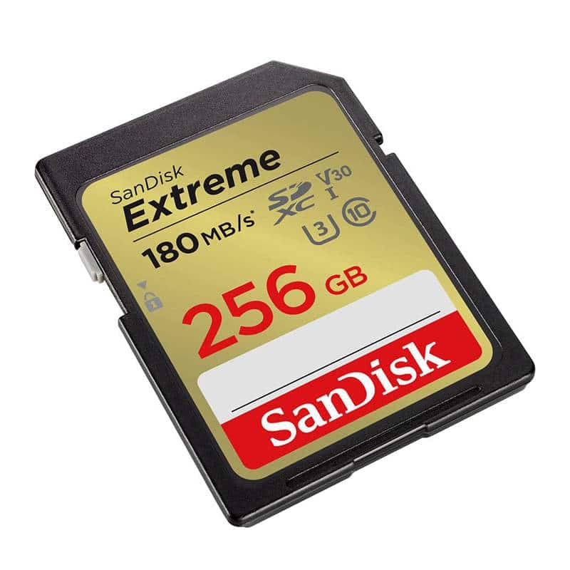 SANDISK EXTREME SDXC 256 GB 180/130 MB/s UHS-I U3 memory card (SDSDXVV-256G-GNCIN) 2