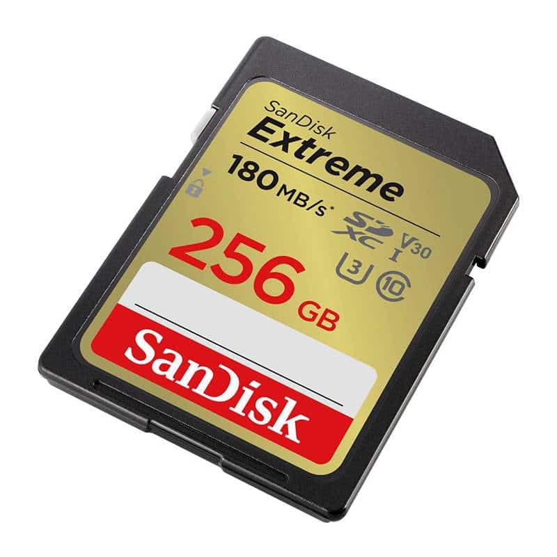SANDISK EXTREME SDXC 256 GB 180/130 MB/s UHS-I U3 memory card (SDSDXVV-256G-GNCIN) 3
