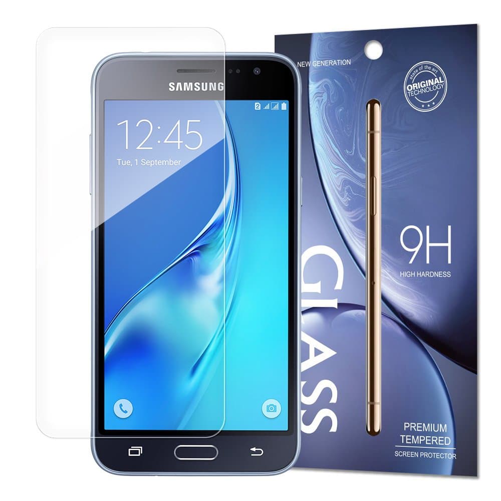 Tempered Glass 9H Screen Protector for Samsung Galaxy J3 2016 (packaging – envelope)