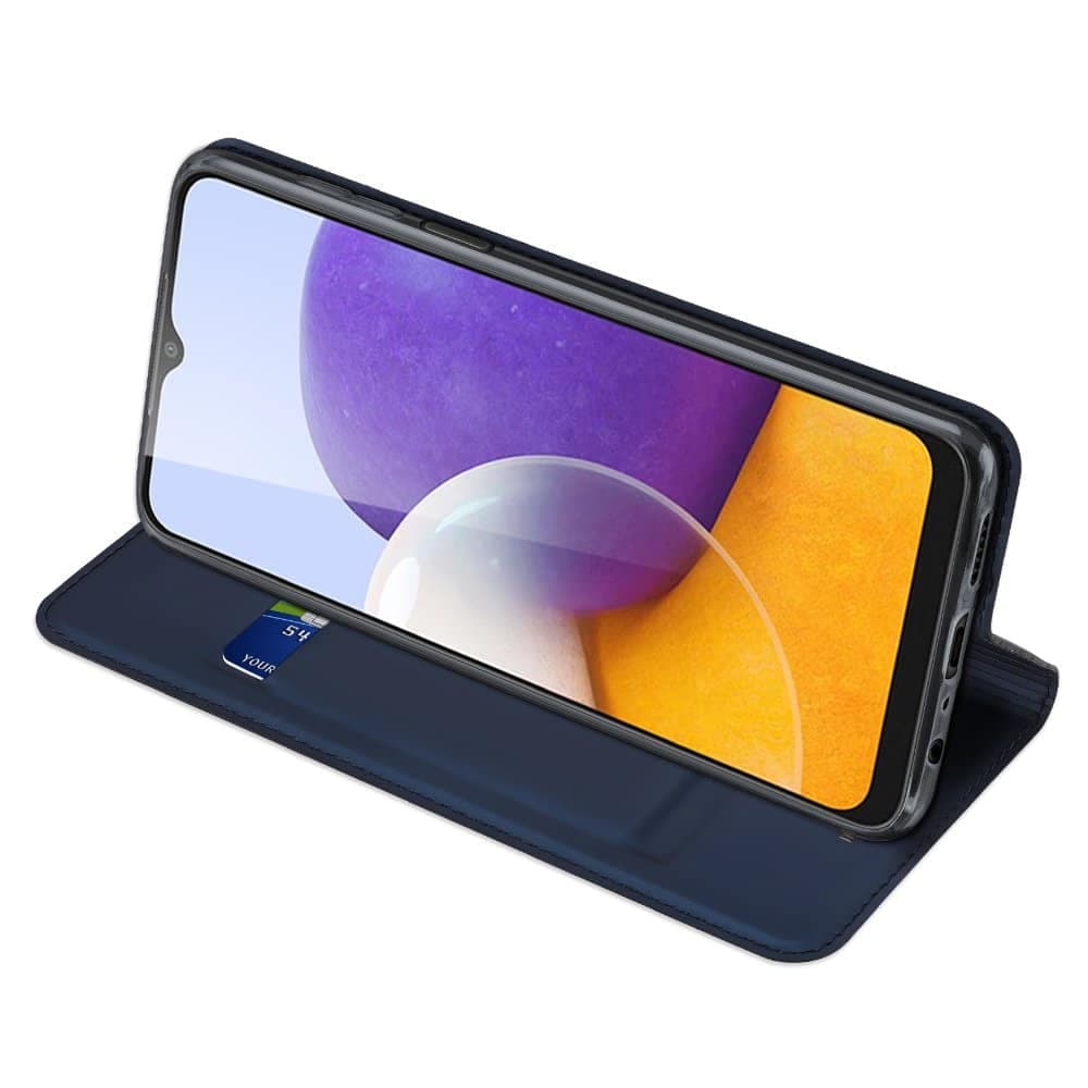 Dux Ducis Skin Pro - θήκη για Samsung Galaxy A22 - Μπλε 6