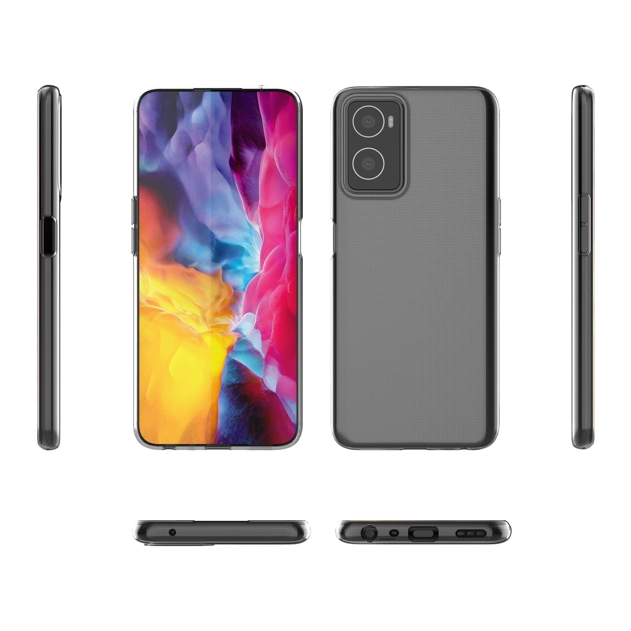 OEM Ultra Clear 0,5mm - θήκη για Oppo A76 / A36 Realme 9i - Διάφανο 3