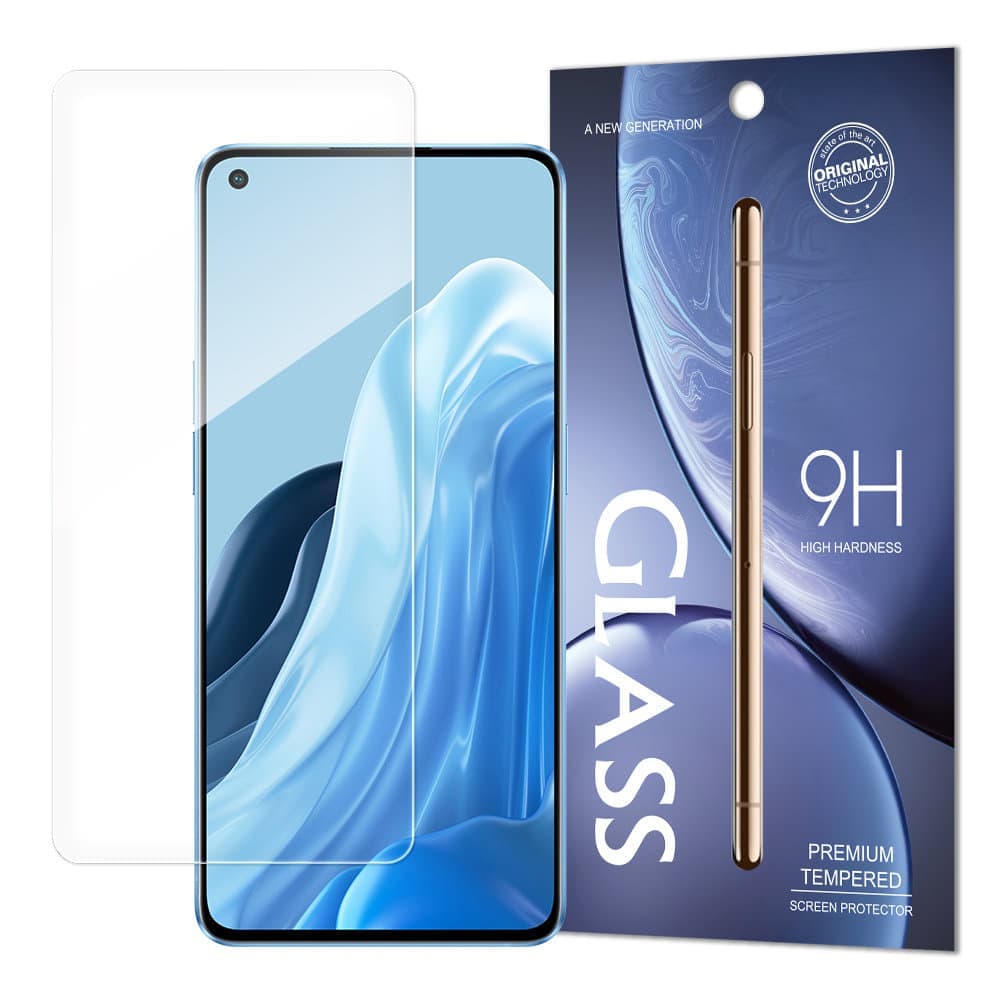 Tempered Glass 9H Screen Protector for Oppo Reno7 Pro 5G (packaging – envelope)