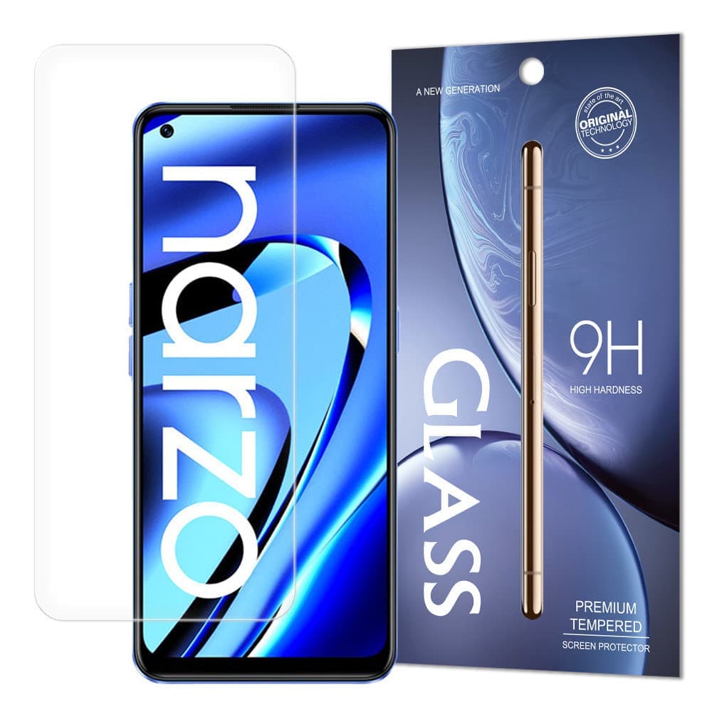 Tempered Glass 9H Tempered Glass Realme Narzo 50A (packaging - envelope)