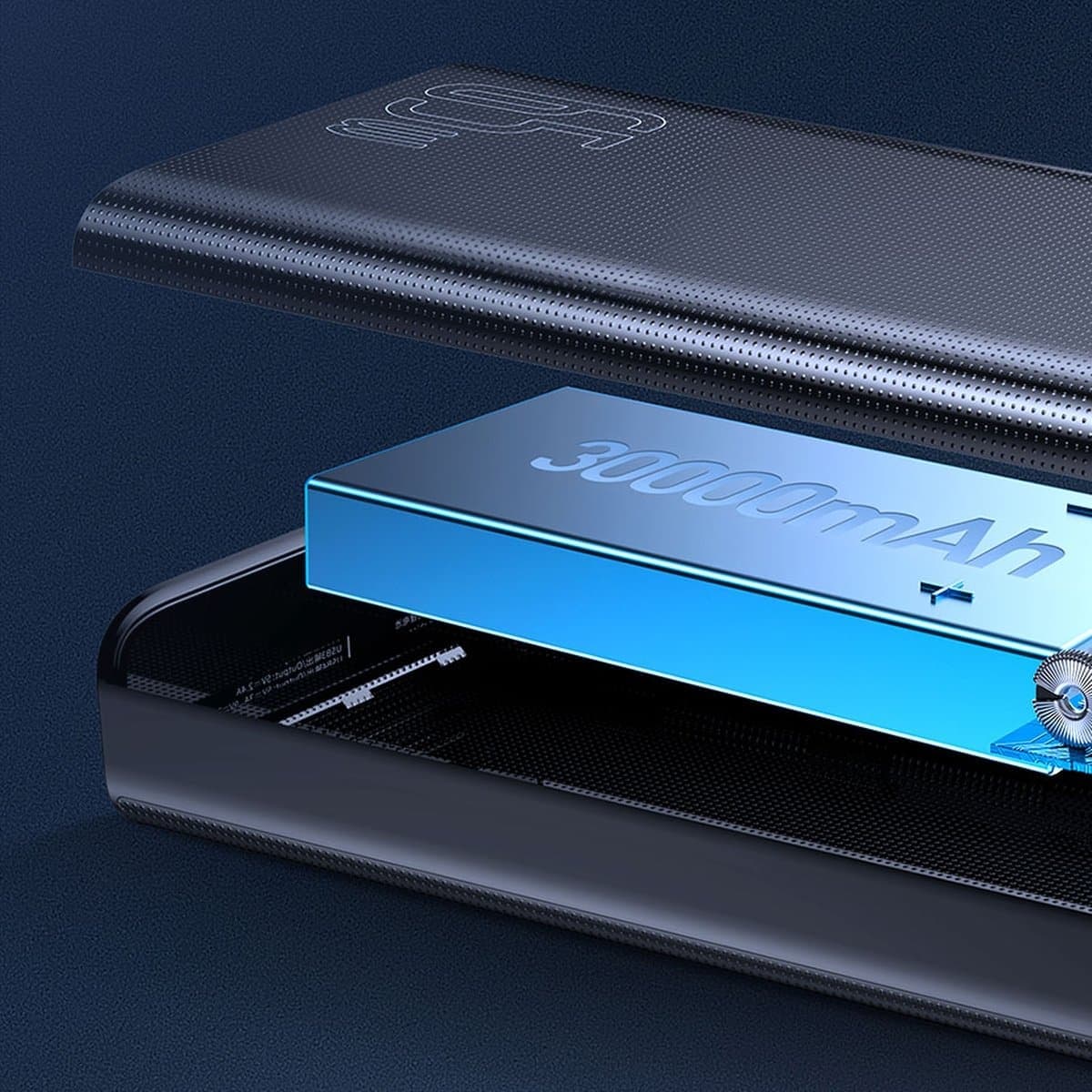Baseus Amblight power bank 65W 30000mAh black (PPLG000101) 12
