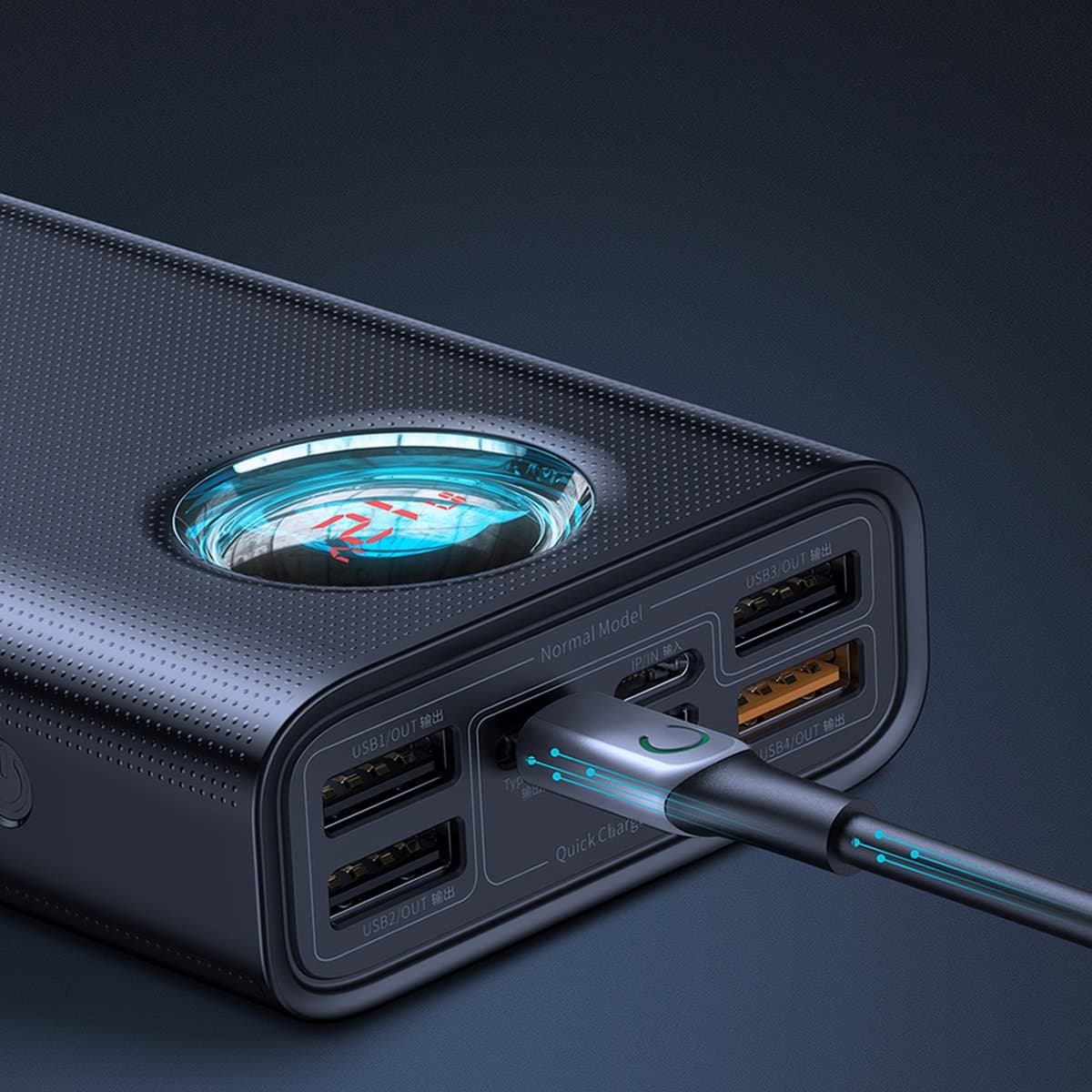Baseus Amblight power bank 65W 30000mAh black (PPLG000101) 14