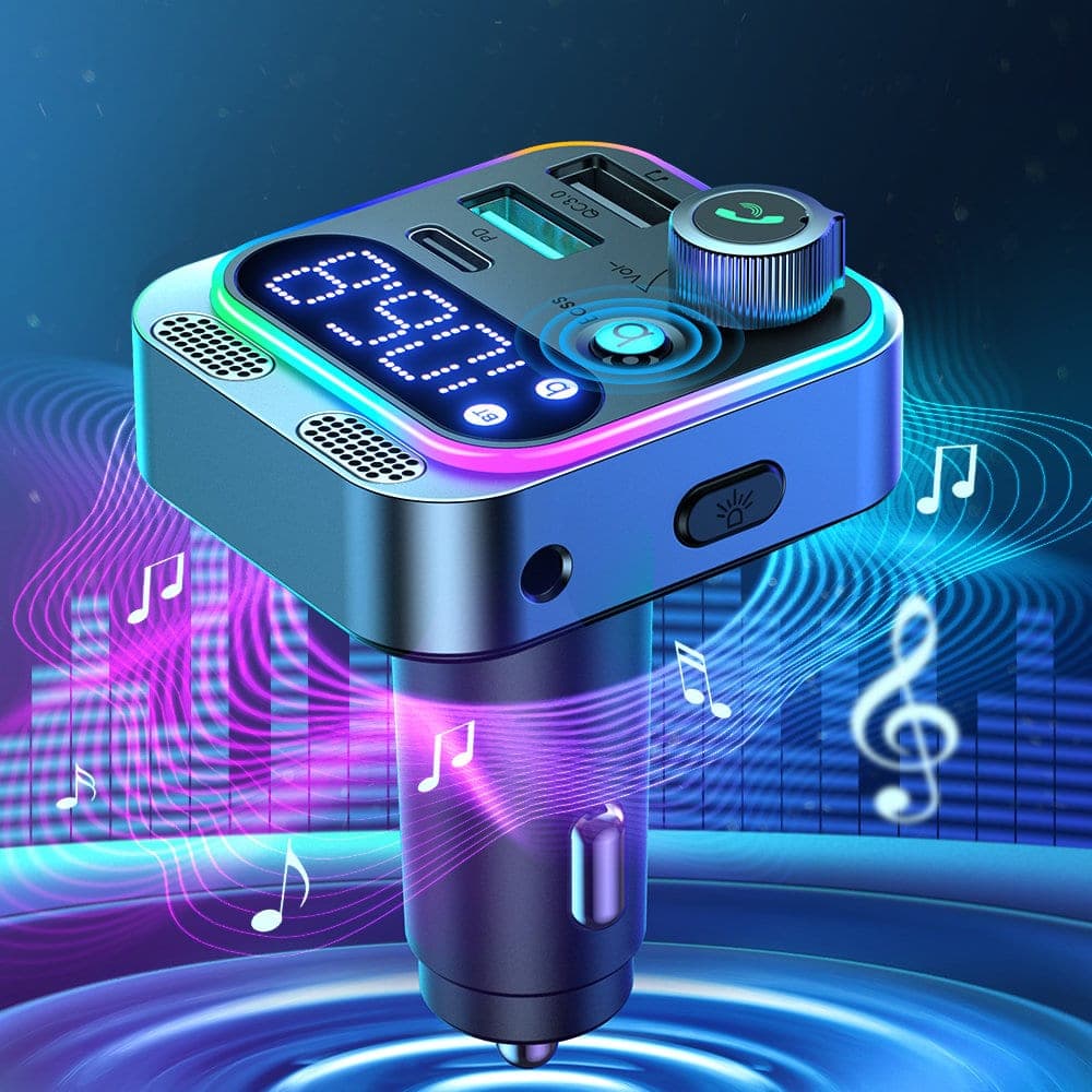 Joyroom FM transmitter / car charger 48W PPS/PD/QC3.0 Μαύρο (JR-CL16) 4