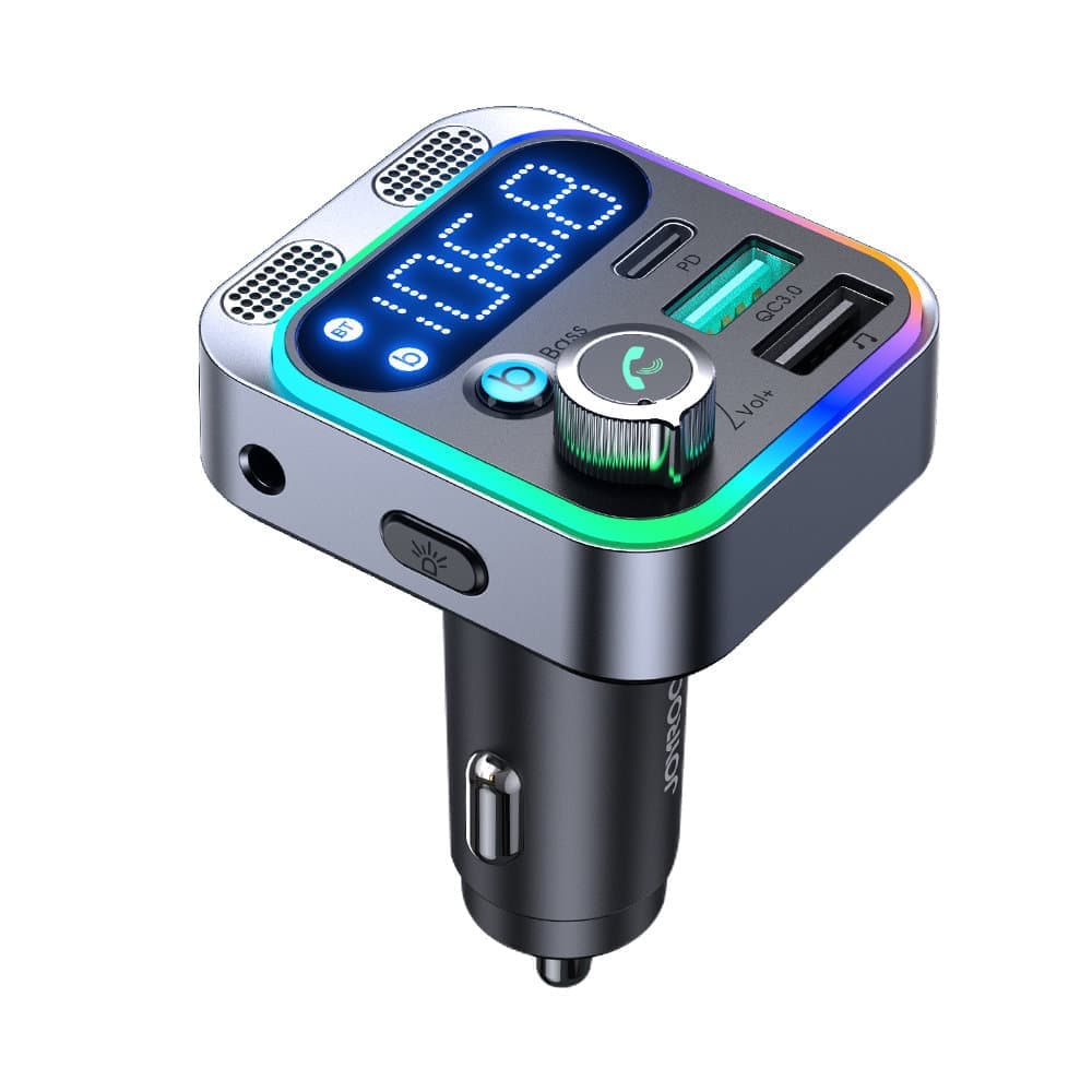 Joyroom FM transmitter / car charger 48W PPS/PD/QC3.0 Μαύρο (JR-CL16) 8