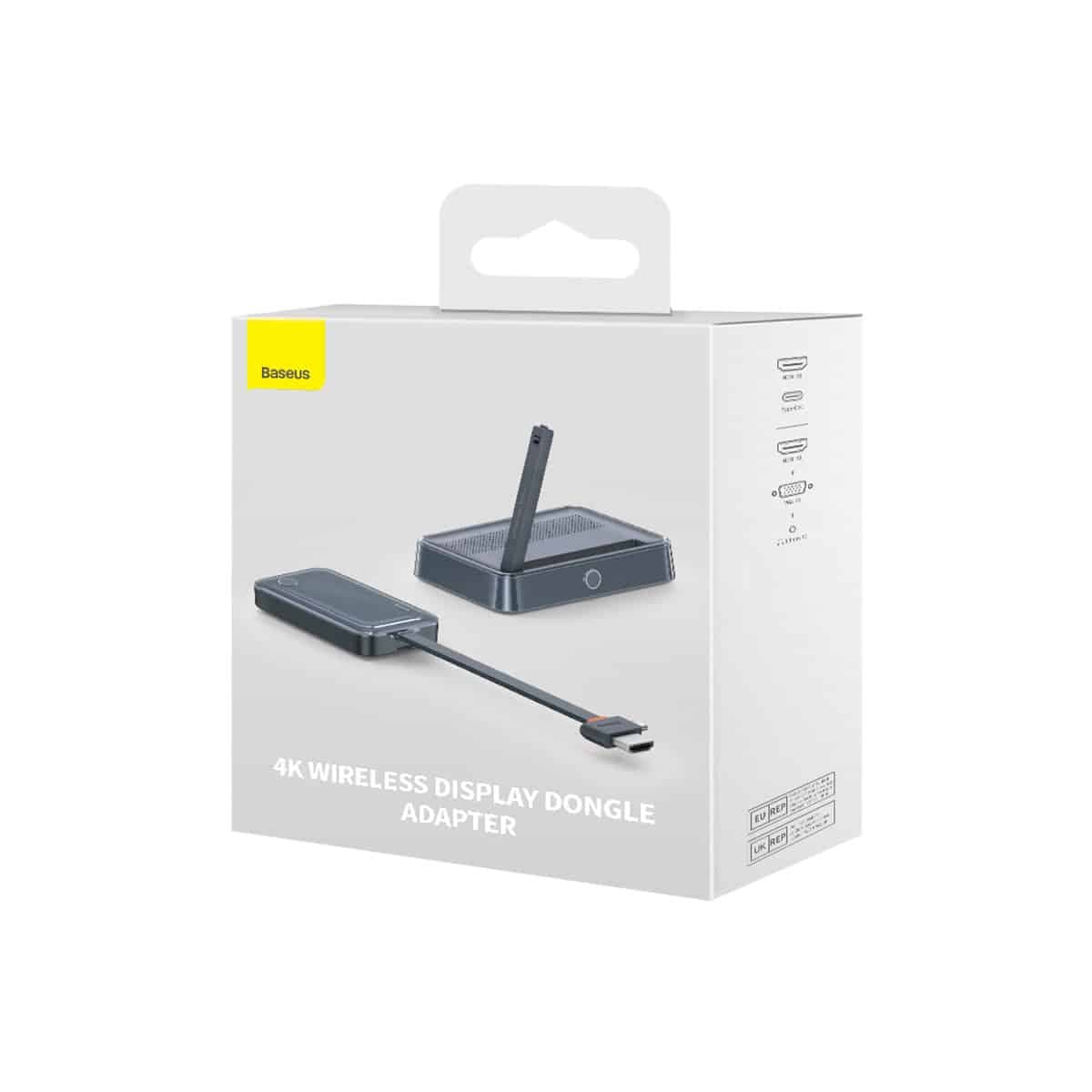 Baseus Set of Transmitter and Receiver for Wireless HDMI 4K 30Hz (Black) (WKGQ050013) 11