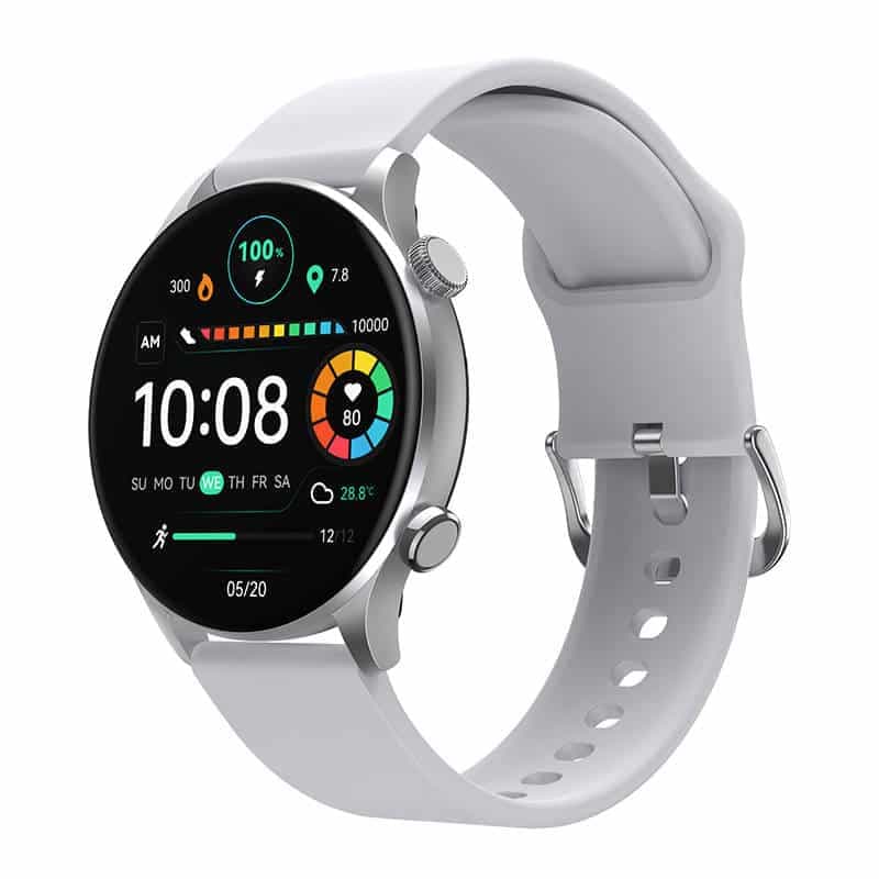 Haylou Solar Plus RT3 Smartwatch (Ασημί)
