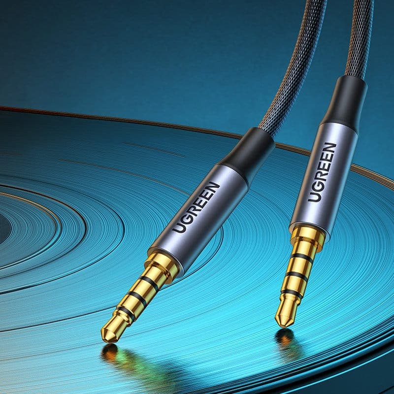Ugreen cable AUX mini jack 3.5mm cable (male) - 3.5mm mini jack (male) 2m black (AV183) 15