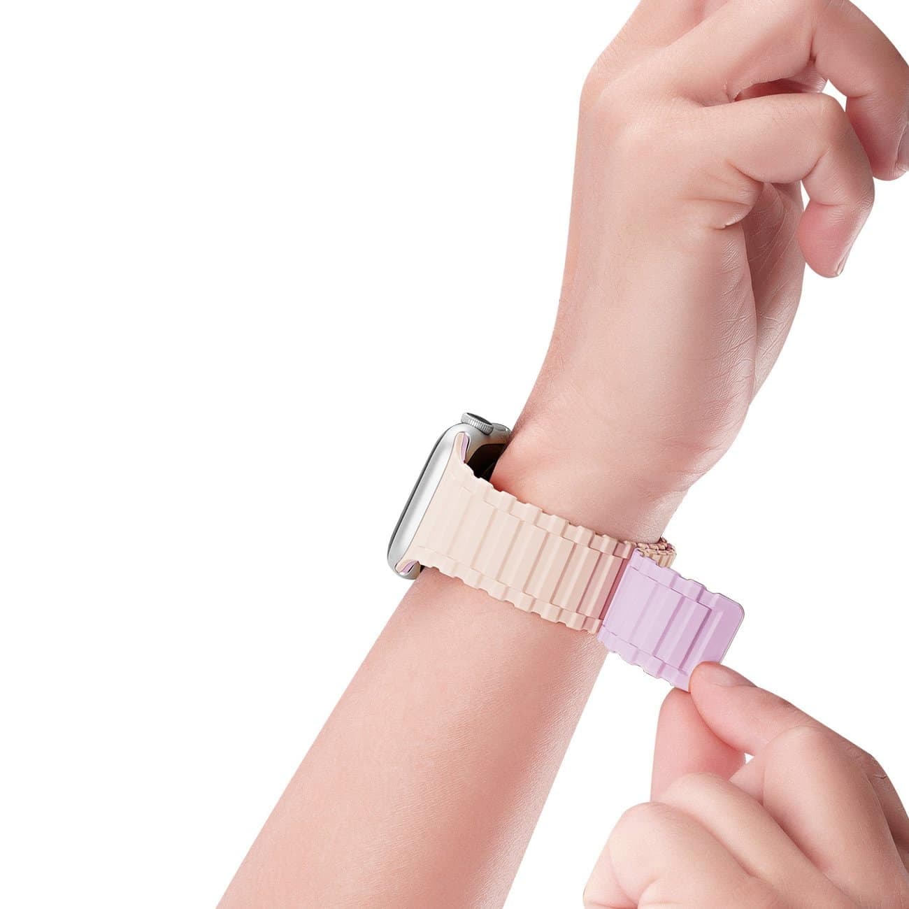 Dux Ducis Dux Ducis Apple Watch Strap (έκδοση Armor) - θήκη για Apple Watch Ultra / SE 8 7 6 5 4 3 2 1 42 χλστ - Ροζ 8