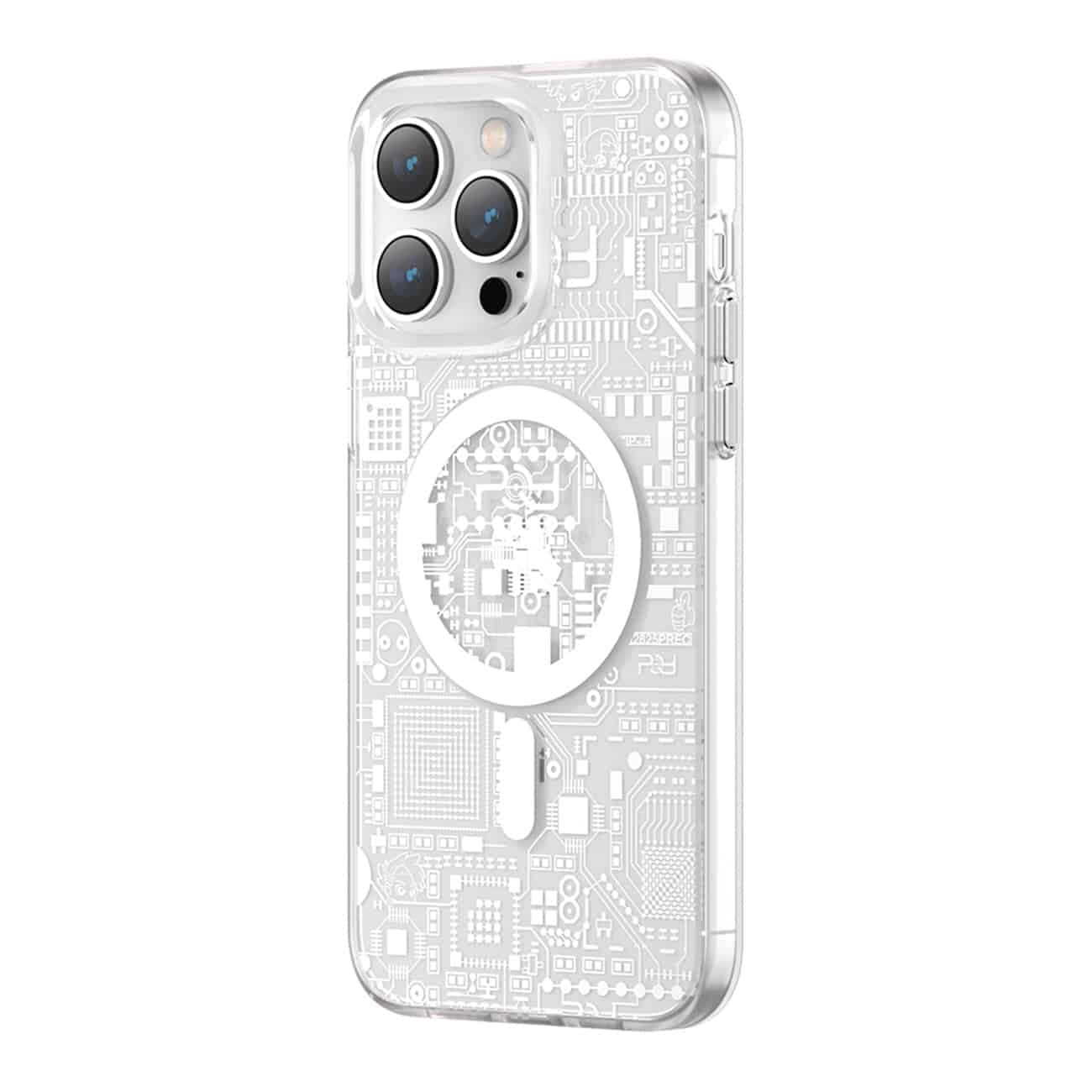Kingxbar PQY Geek Series - θήκη για Apple iPhone 14 - Ασημί