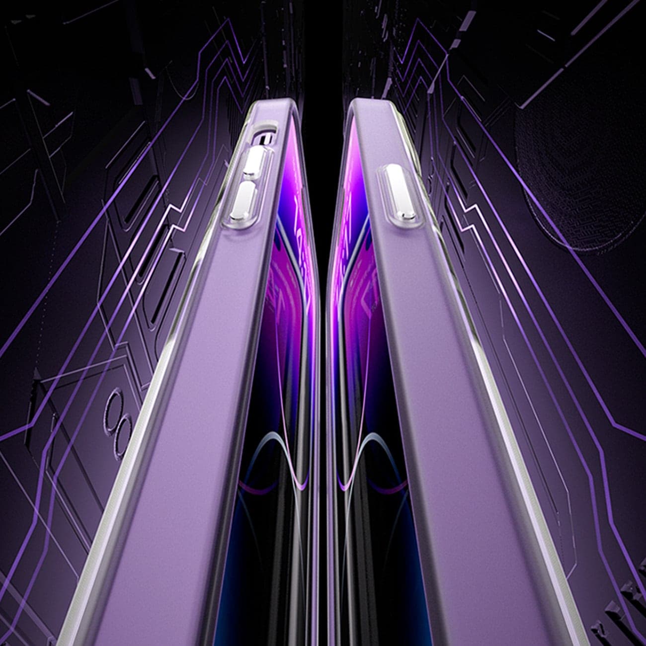 Kingxbar PQY Geek Series - θήκη για Apple iPhone 14 - Ασημί 14