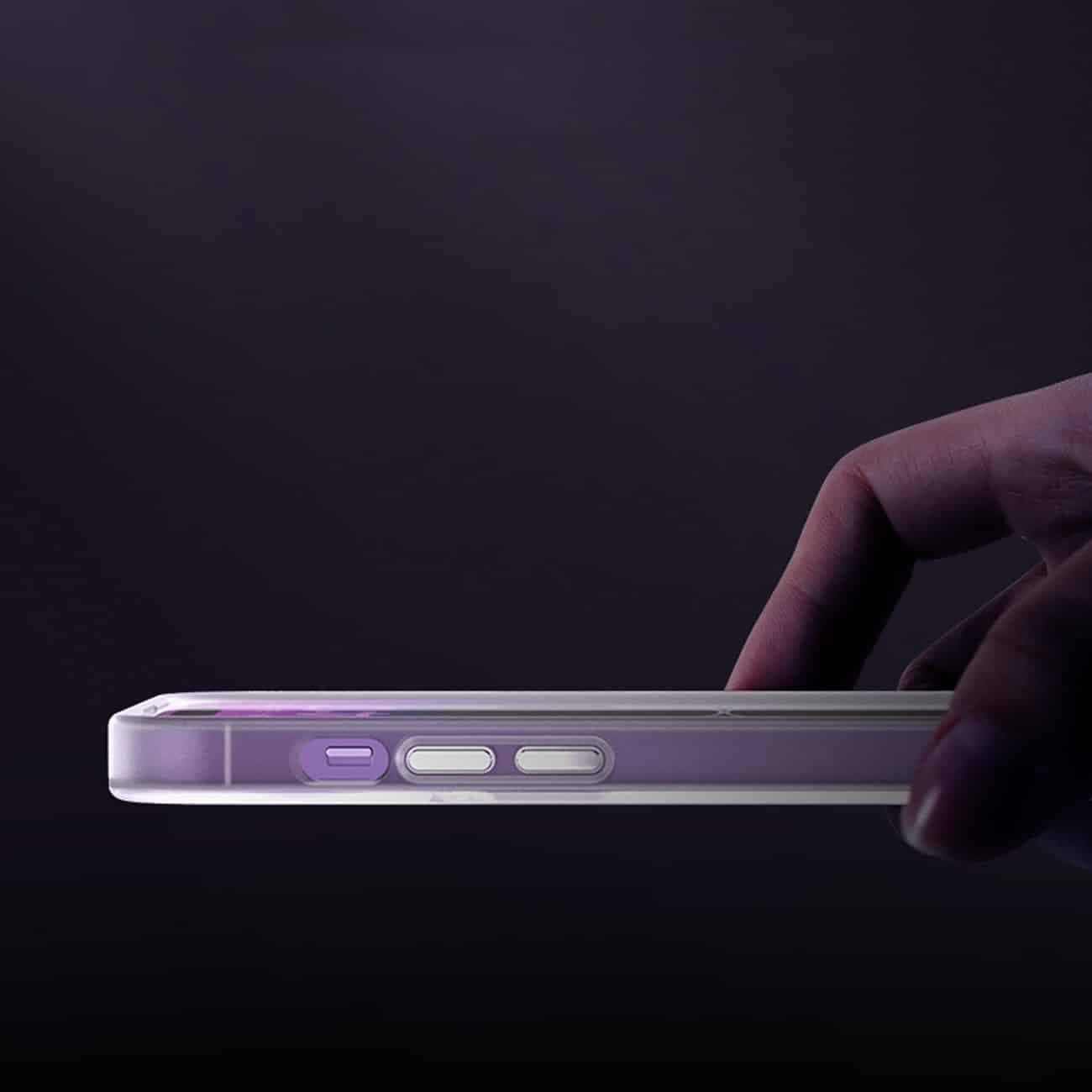 Kingxbar PQY Geek Series - θήκη για Apple iPhone 14 - Ασημί 9