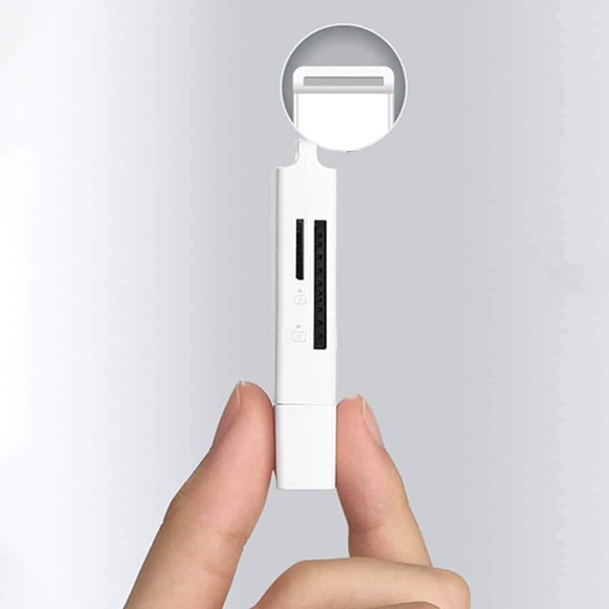 Ugreen portable TF/SD card reader for USB 3.0 white (CM104) 8