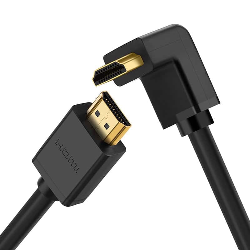 Ugreen angled HDMI cable (90°) 4K 2m Μαύρο (HD103)