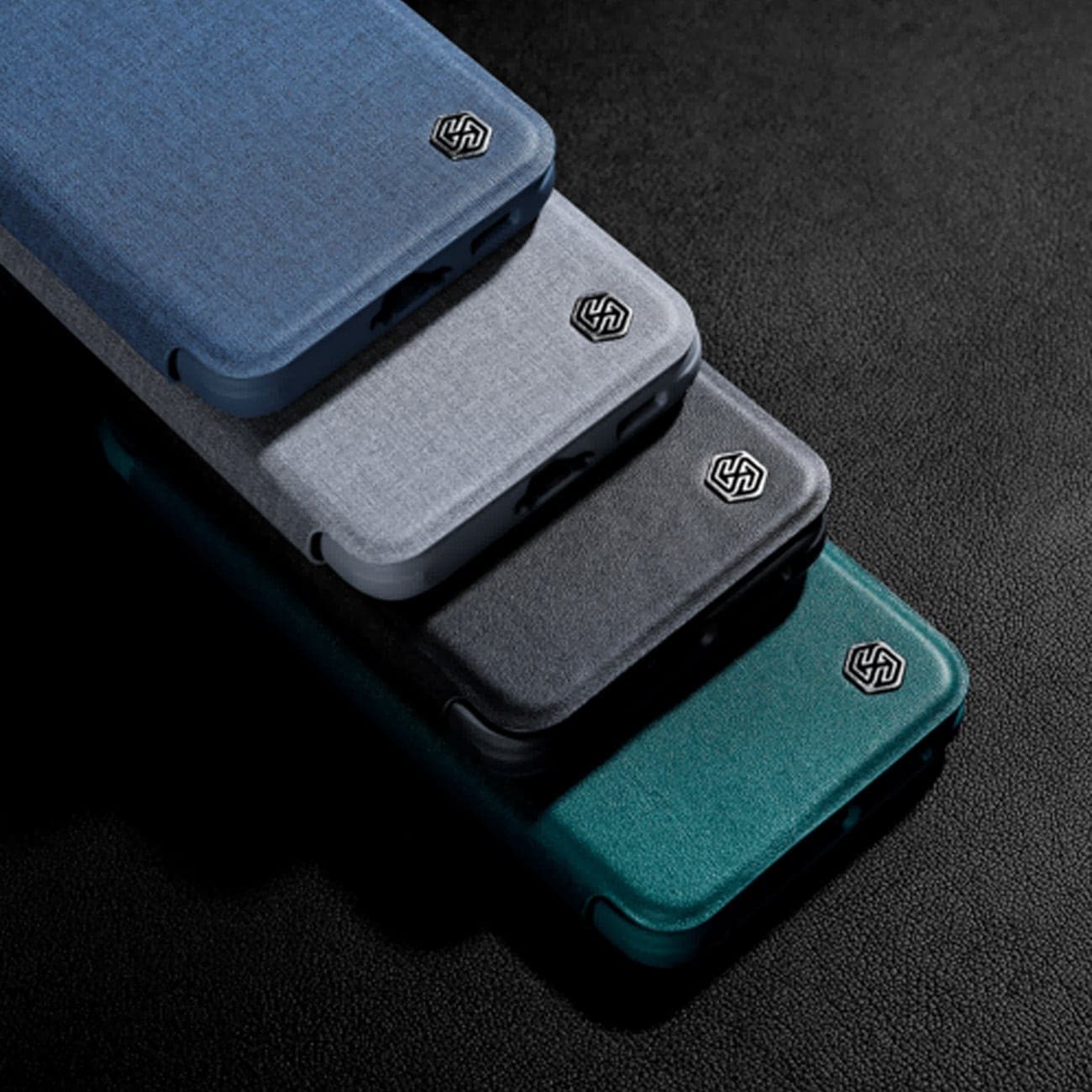 Nillkin Nillkin Qin Cloth Pro Case - θήκη για Samsung Galaxy S23+ - Μπλε 19