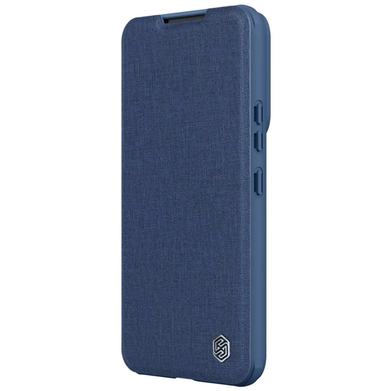 Nillkin Nillkin Qin Cloth Pro Case - θήκη για Samsung Galaxy S23+ - Μπλε 3