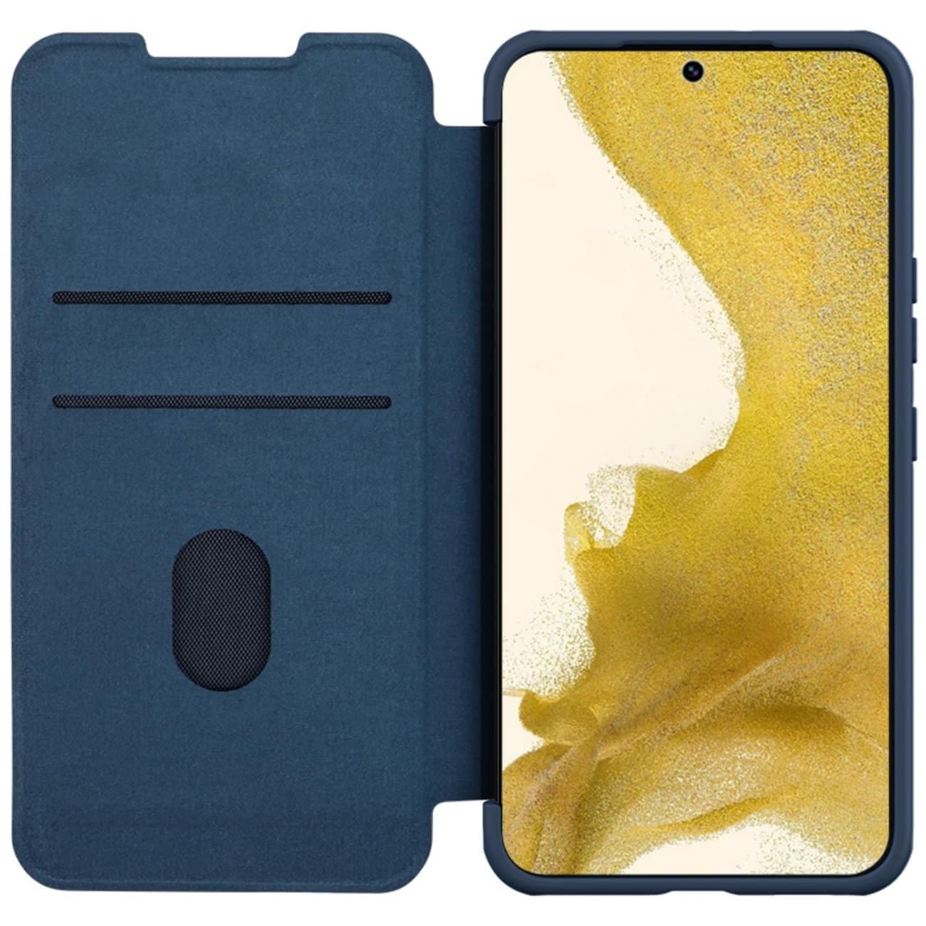 Nillkin Nillkin Qin Cloth Pro Case - θήκη για Samsung Galaxy S23+ - Μπλε 4