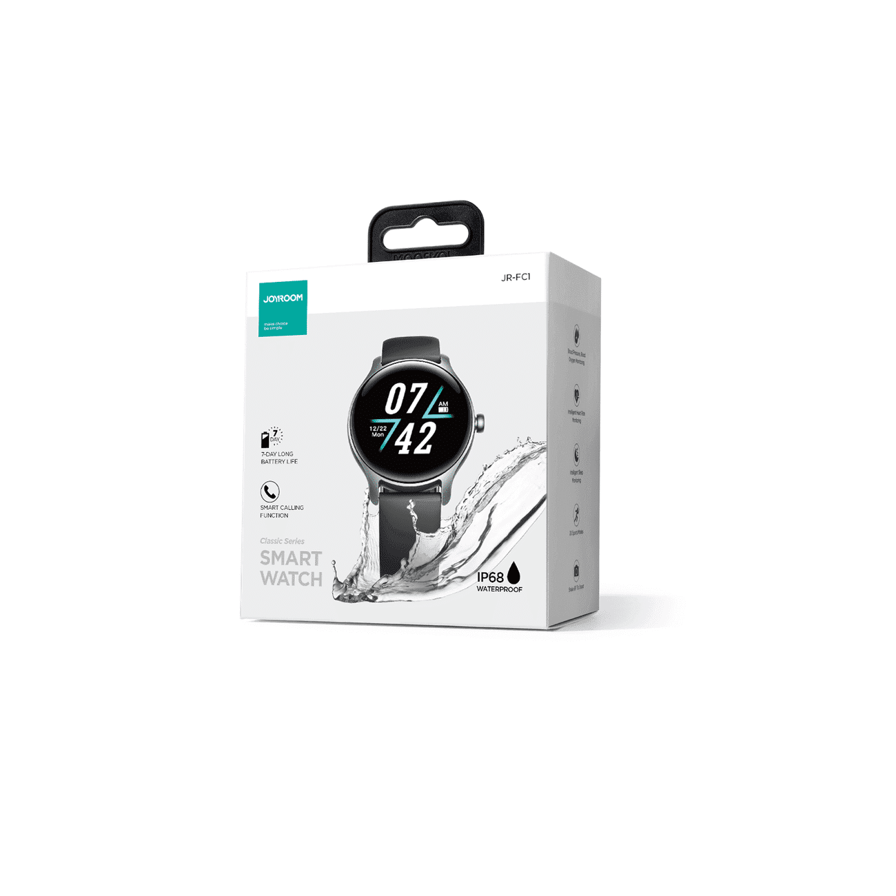 Joyroom FC1 Classic Series Call Answering Smartwatch IP68 Gray (JR-FC1) 5