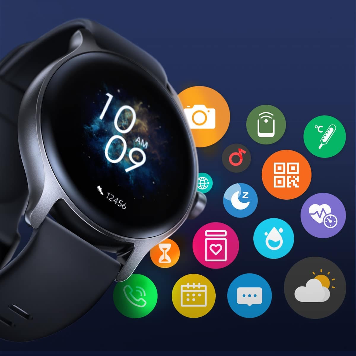 Joyroom FC1 Classic Series Call Answering Smartwatch IP68 Gray (JR-FC1) 13