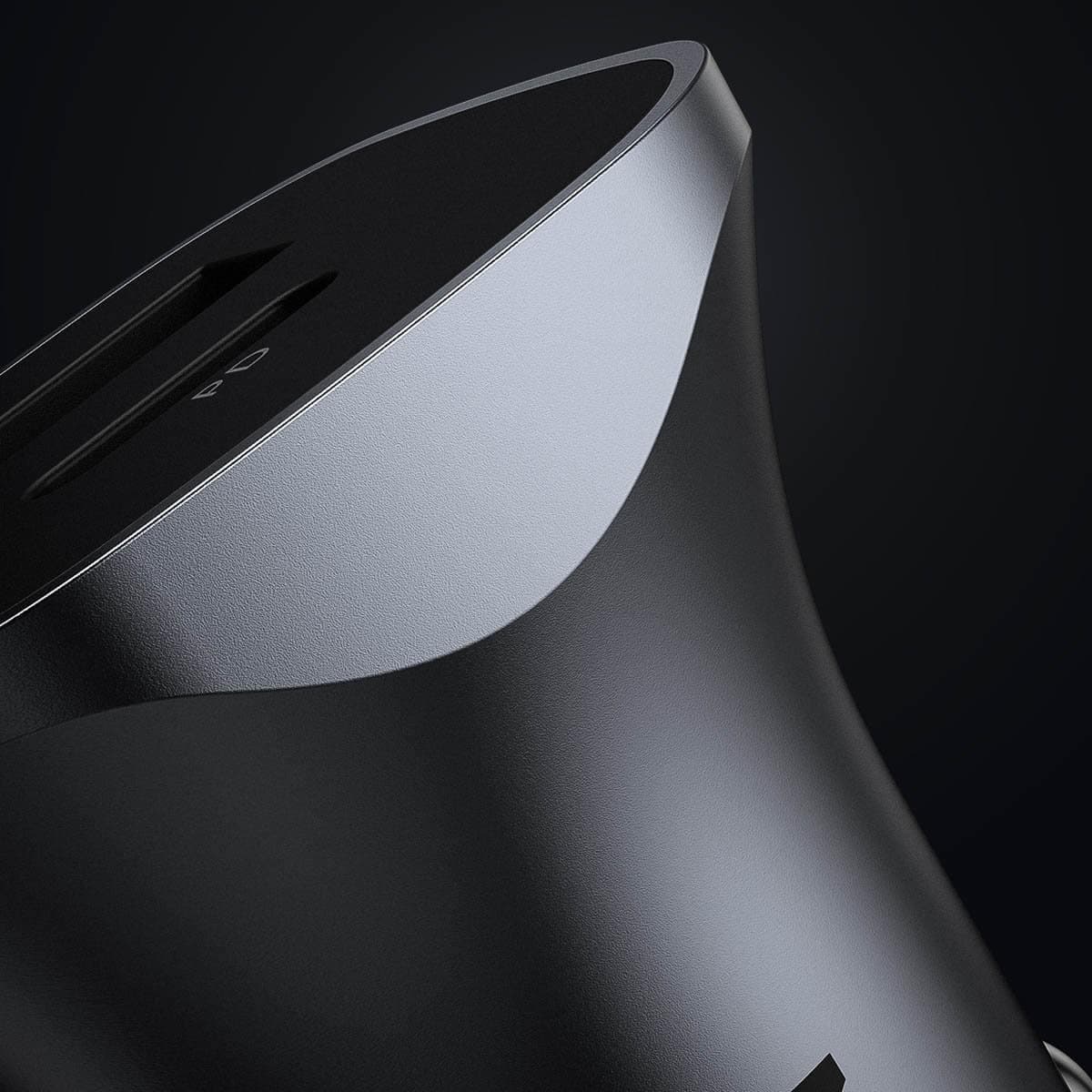 Ugreen fast car charger USB-A / USB-C 30W PD PPS Γκρί (CD130) 10