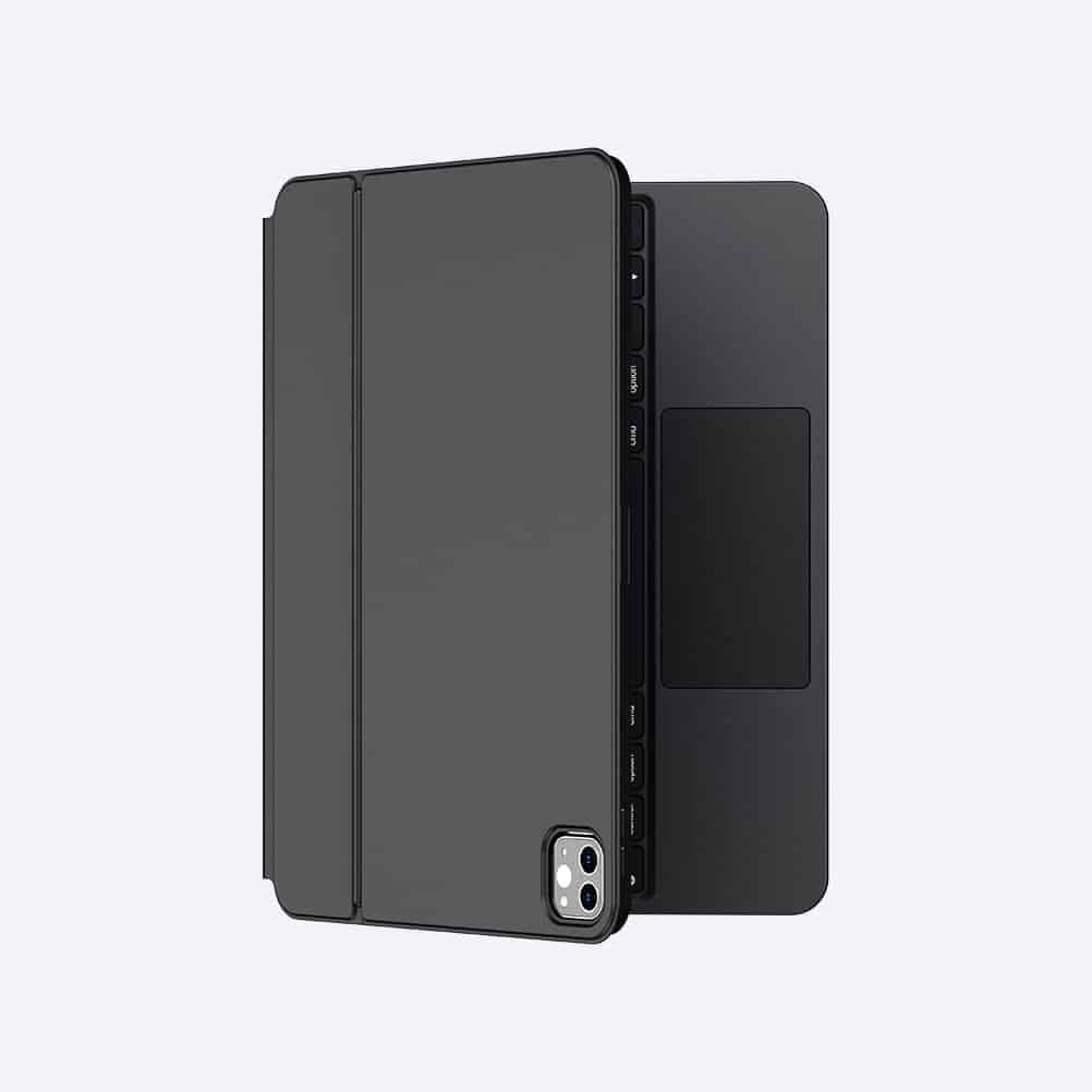 Baseus Brilliance bluetooth keyboard case iPad Pro 11'' (2018) / iPad Air 4 10.9'' / iPad Air 5 10.9'' / iPad 10 10.9'' (2022) magnetic flip stand Γκρί 11