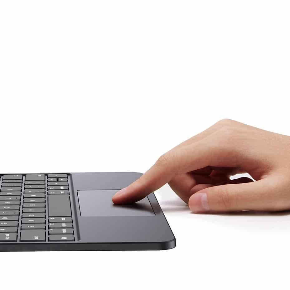 Baseus Brilliance bluetooth keyboard case iPad Pro 11'' (2018) / iPad Air 4 10.9'' / iPad Air 5 10.9'' / iPad 10 10.9'' (2022) magnetic flip stand Γκρί 13