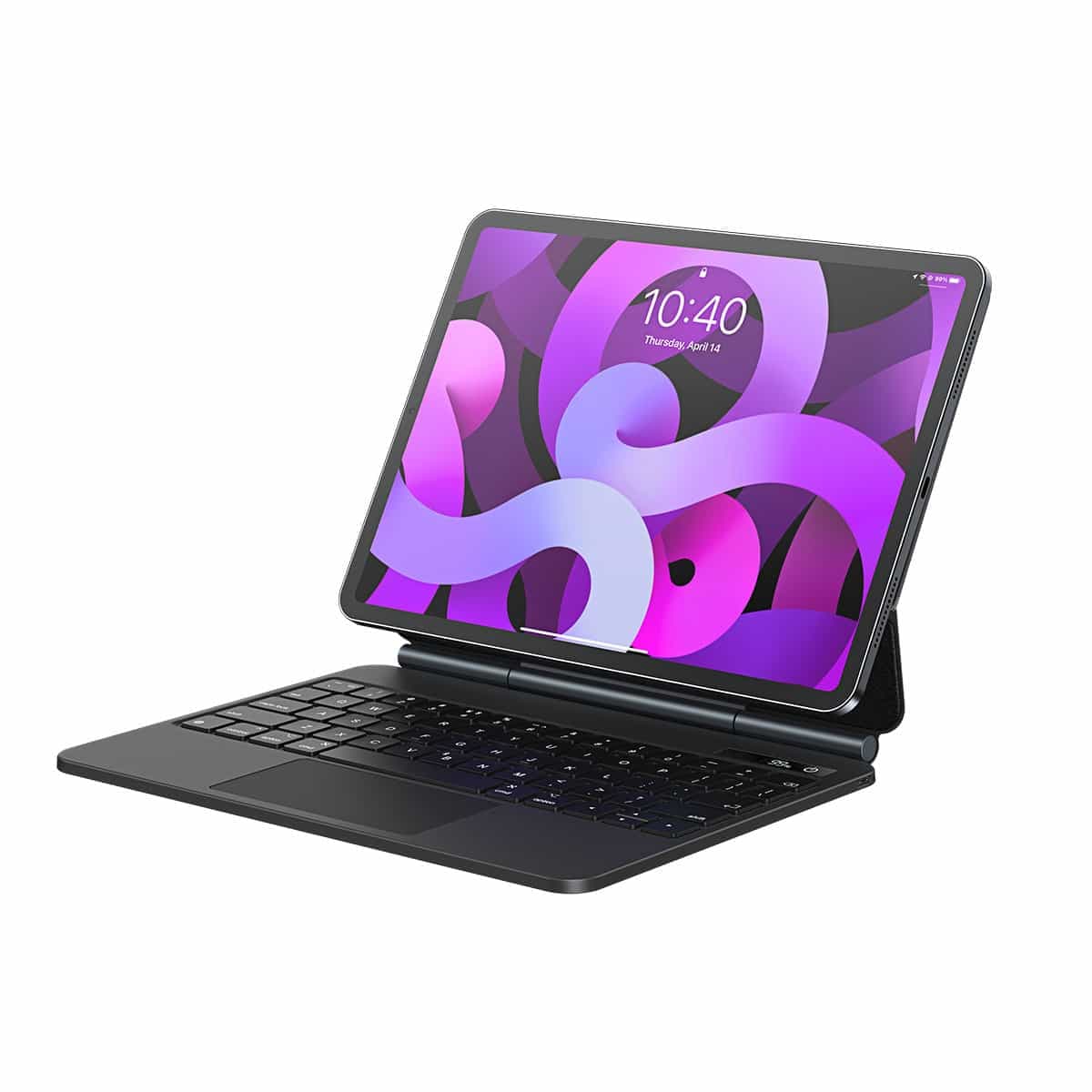 Baseus Brilliance bluetooth keyboard case iPad Pro 11'' (2018) / iPad Air 4 10.9'' / iPad Air 5 10.9'' / iPad 10 10.9'' (2022) magnetic flip stand Γκρί 2