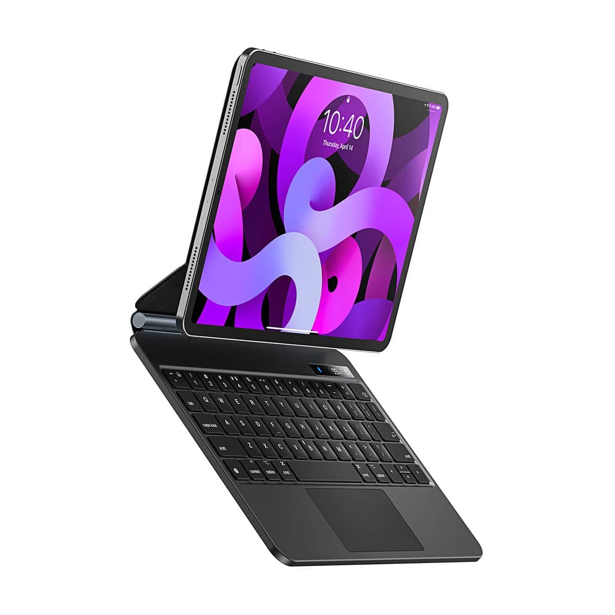 Baseus Brilliance bluetooth keyboard case iPad Pro 11'' (2018) / iPad Air 4 10.9'' / iPad Air 5 10.9'' / iPad 10 10.9'' (2022) magnetic flip stand Γκρί 4