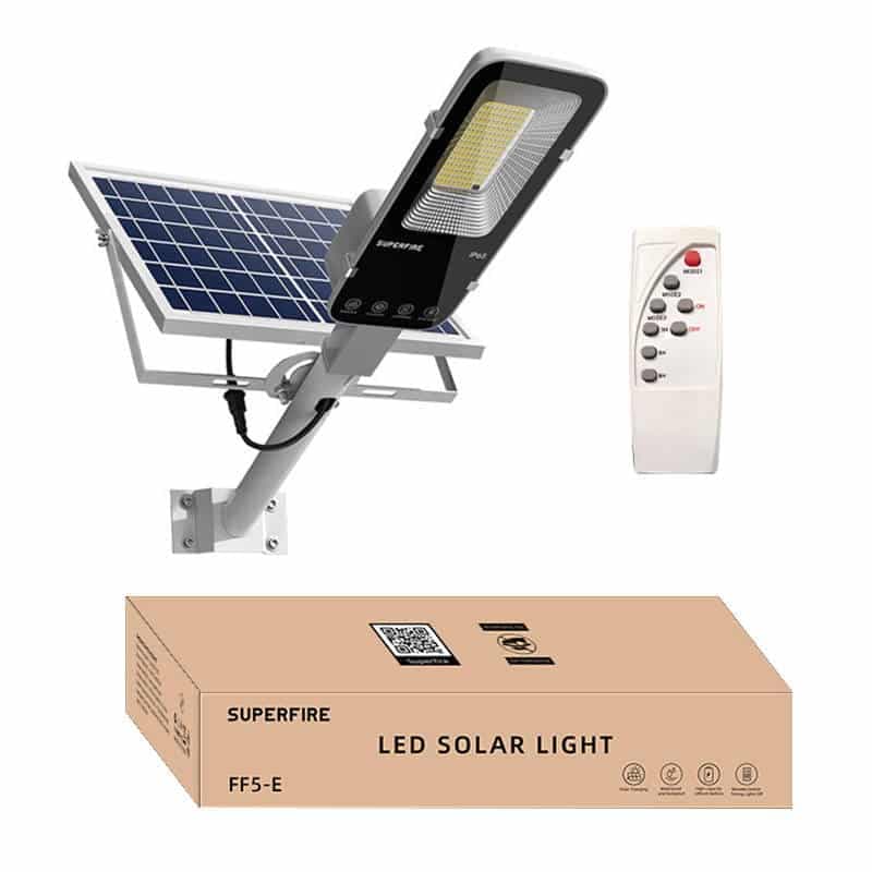 Solar lamp Superfire FF5-E, 897W, 2000lm, 20000mAh 2