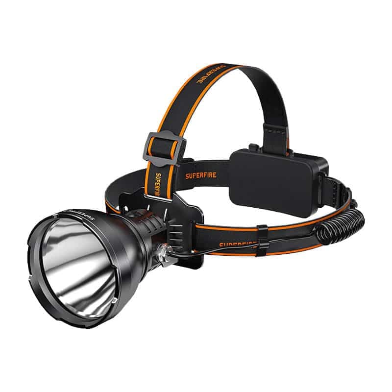 Superfire HL60 Headlight, 2300lm, USB-C