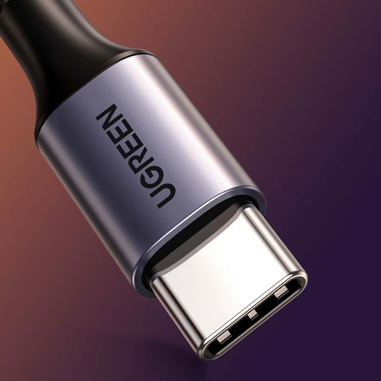 Ugreen cable USB C - mini jack 3.5mm 1m Γκρί (AV143) 12
