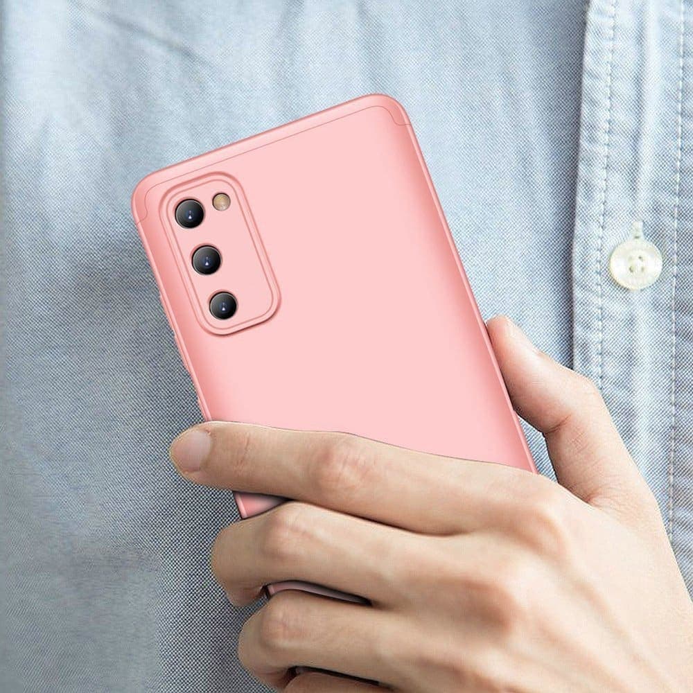 GKK 360 Protection Case - θήκη για Samsung Galaxy A41 - Ροζ 3