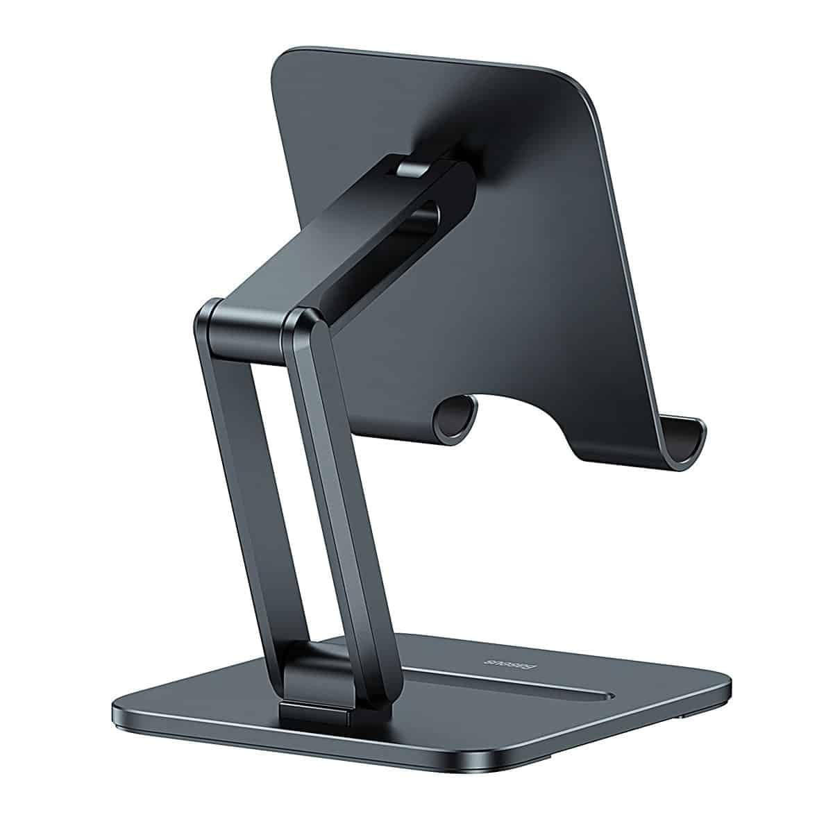 Baseus Desktop Biaxial Foldable metal tablet stand gray (LUSZ000113) 2