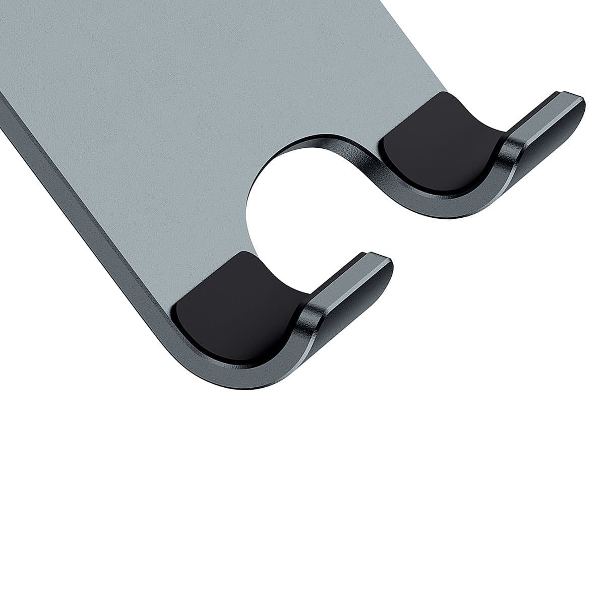 Baseus Desktop Biaxial Foldable metal tablet stand gray (LUSZ000113) 5