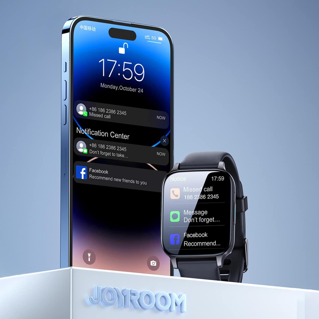 Joyroom Fit-Life Pro smartwatch dark gray (JR-FT3) 14