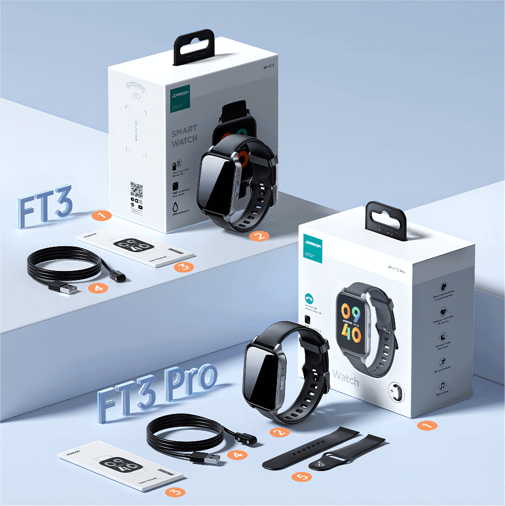 Joyroom Fit-Life Pro smartwatch dark gray (JR-FT3) 9