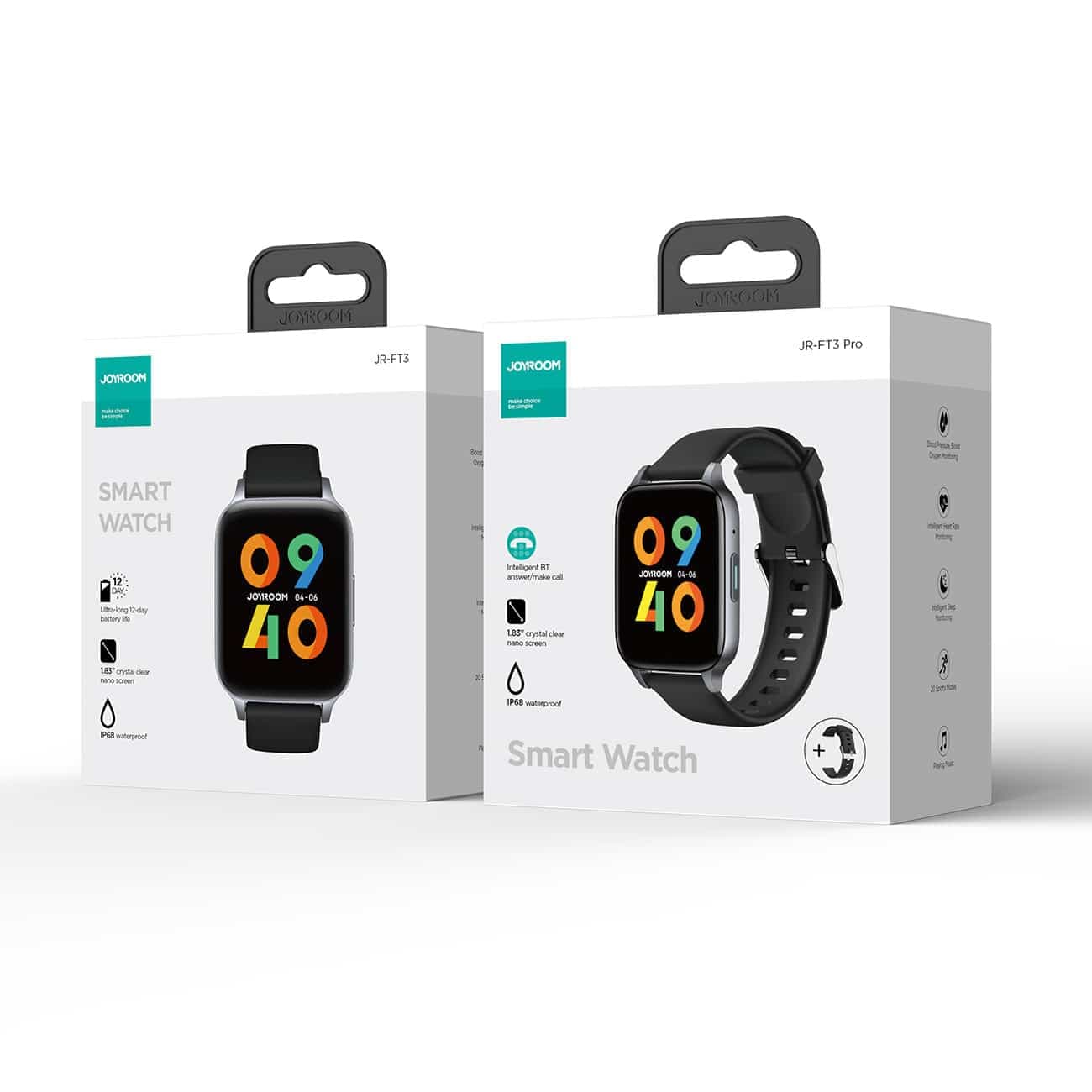 Joyroom Fit-Life Pro smartwatch dark gray (JR-FT3) 5