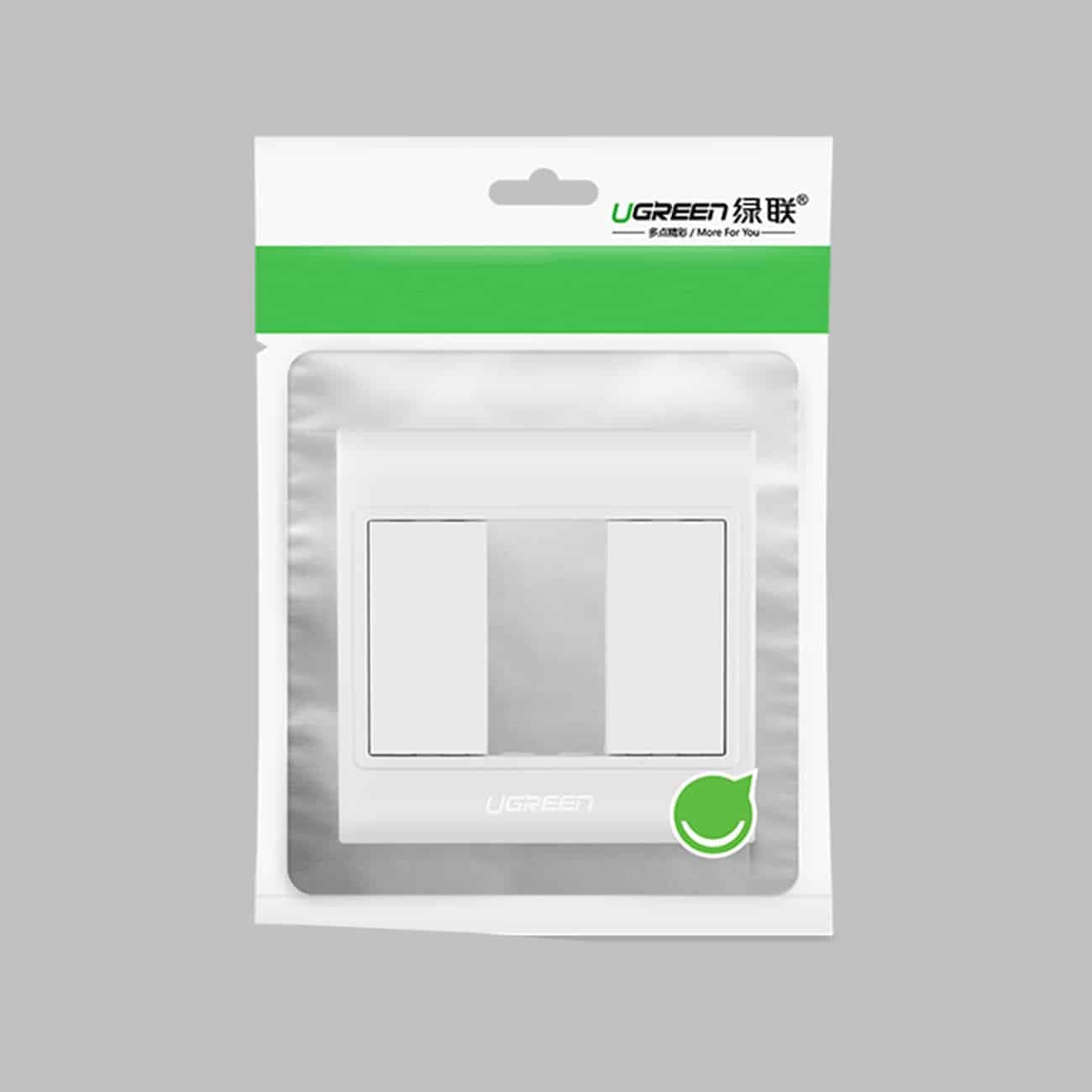 Ugreen HDMI wall frame (Socket 86) Λευκό (20316) 5