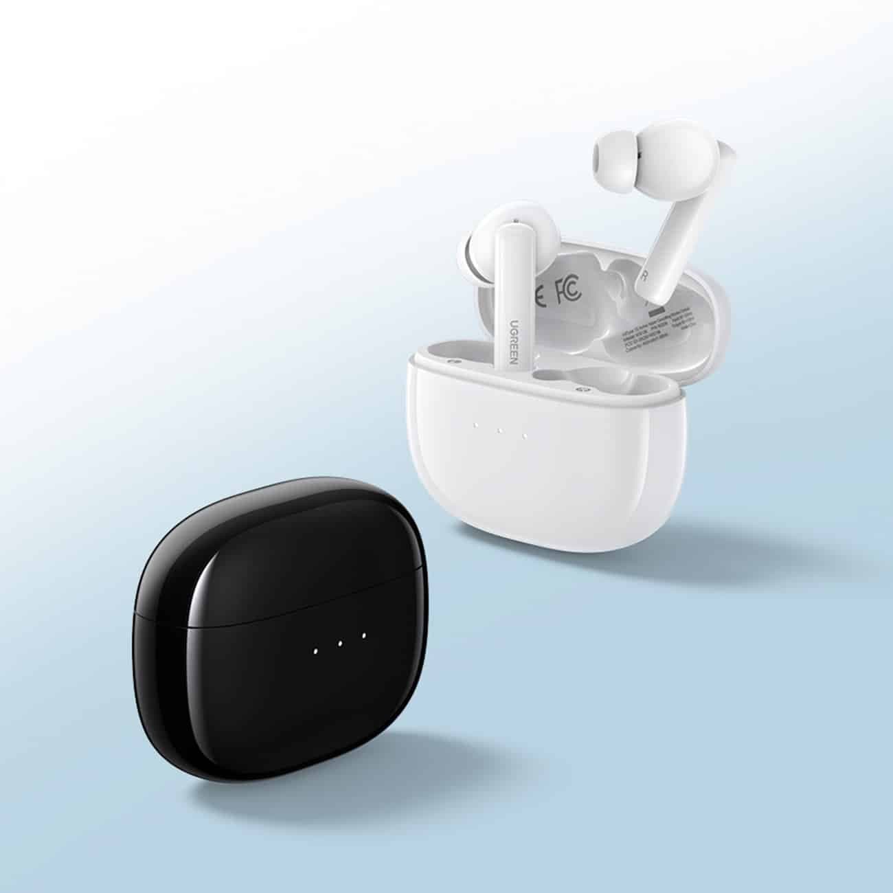 Ugreen HiTune T3 Active WS106 Wireless Bluetooth 5.2 TWS ANC Headphones - Λευκό 12
