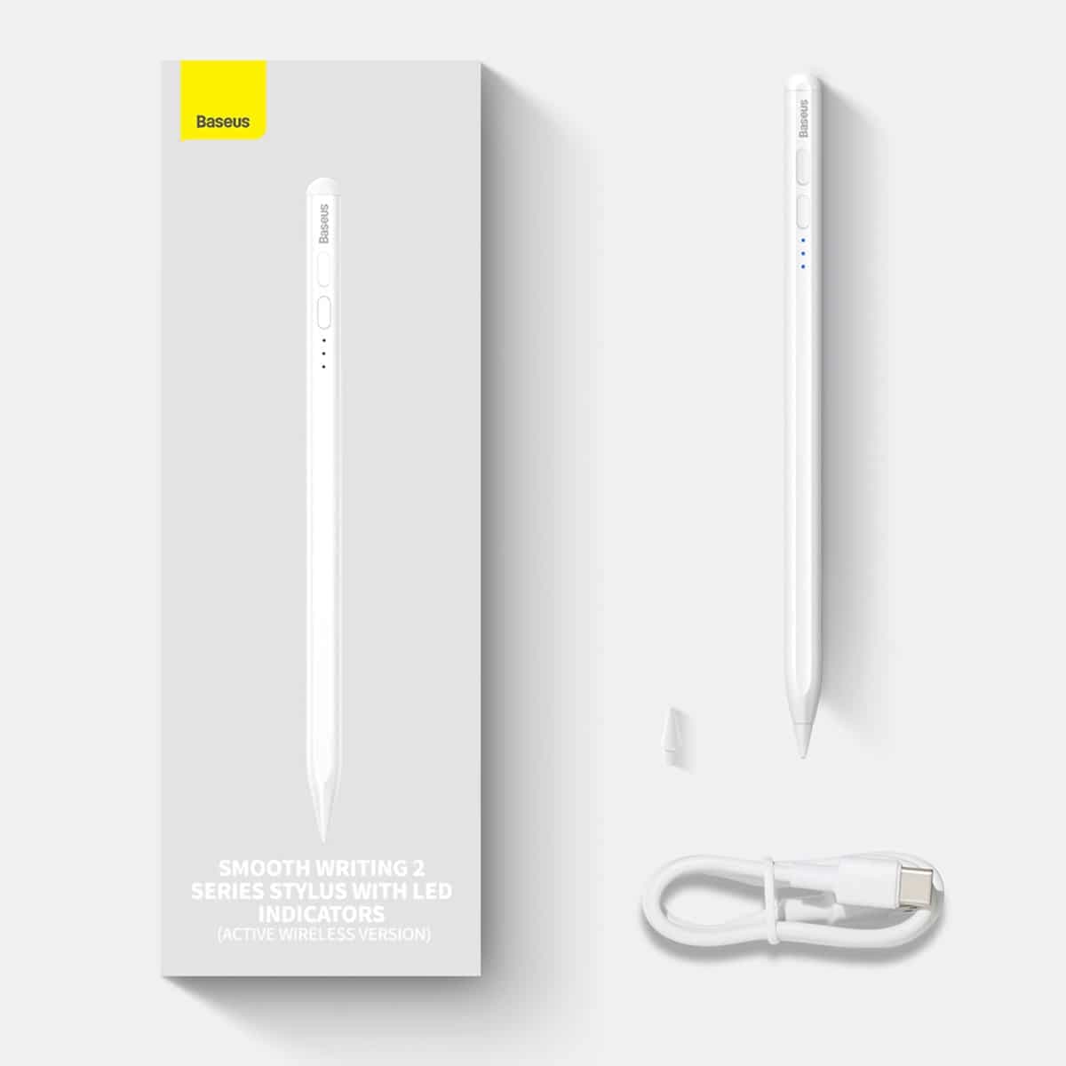 Active stylus for iPad Baseus Smooth Writing 2 SXBC060502 - Λευκό 11