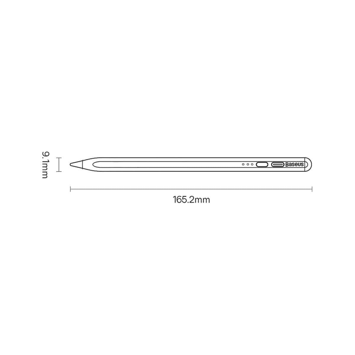 Active stylus for iPad Baseus Smooth Writing 2 SXBC060402 - white 18