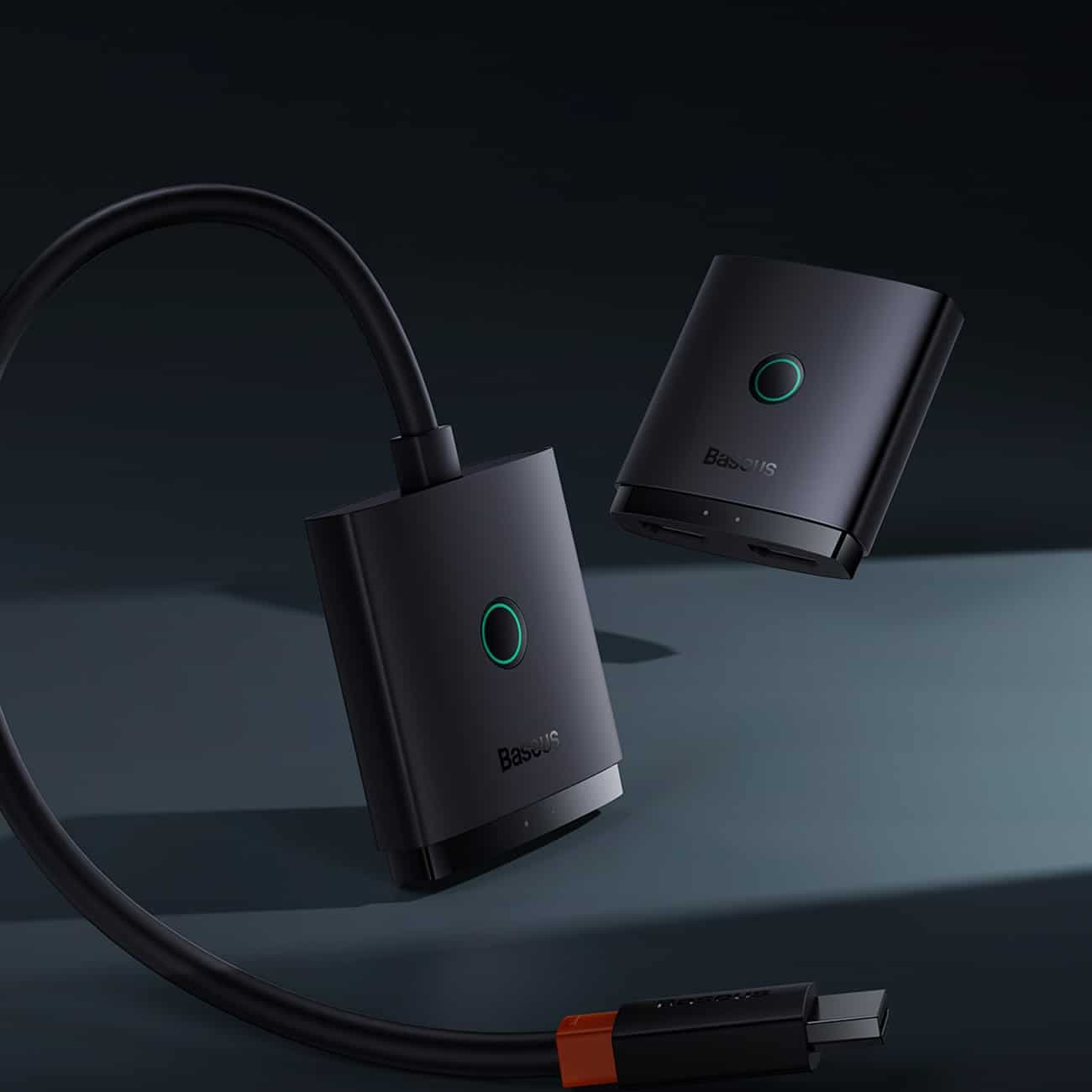 Baseus AirJoy 2in1 4K 60Hz bi-directional HDMI adapter - Μαύρο 14