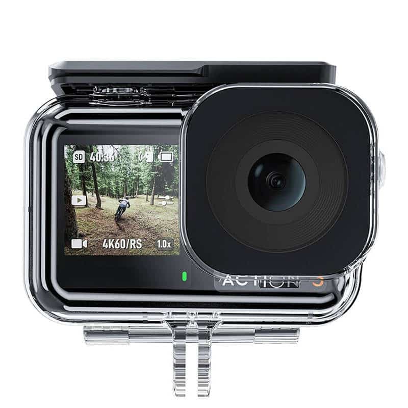 TELESIN Waterproof case for DJI Action 3 5